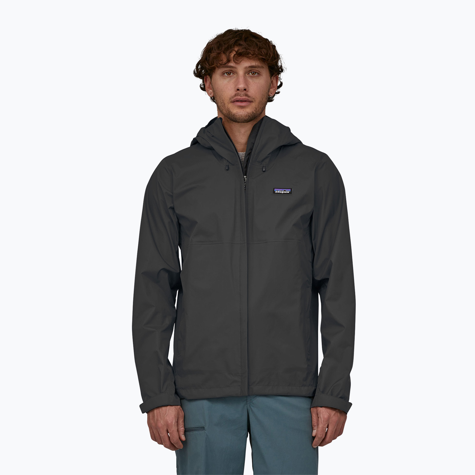 Kurtka przeciwdeszczowa męska Patagonia Torrentshell 3L Rain smolder blue 
