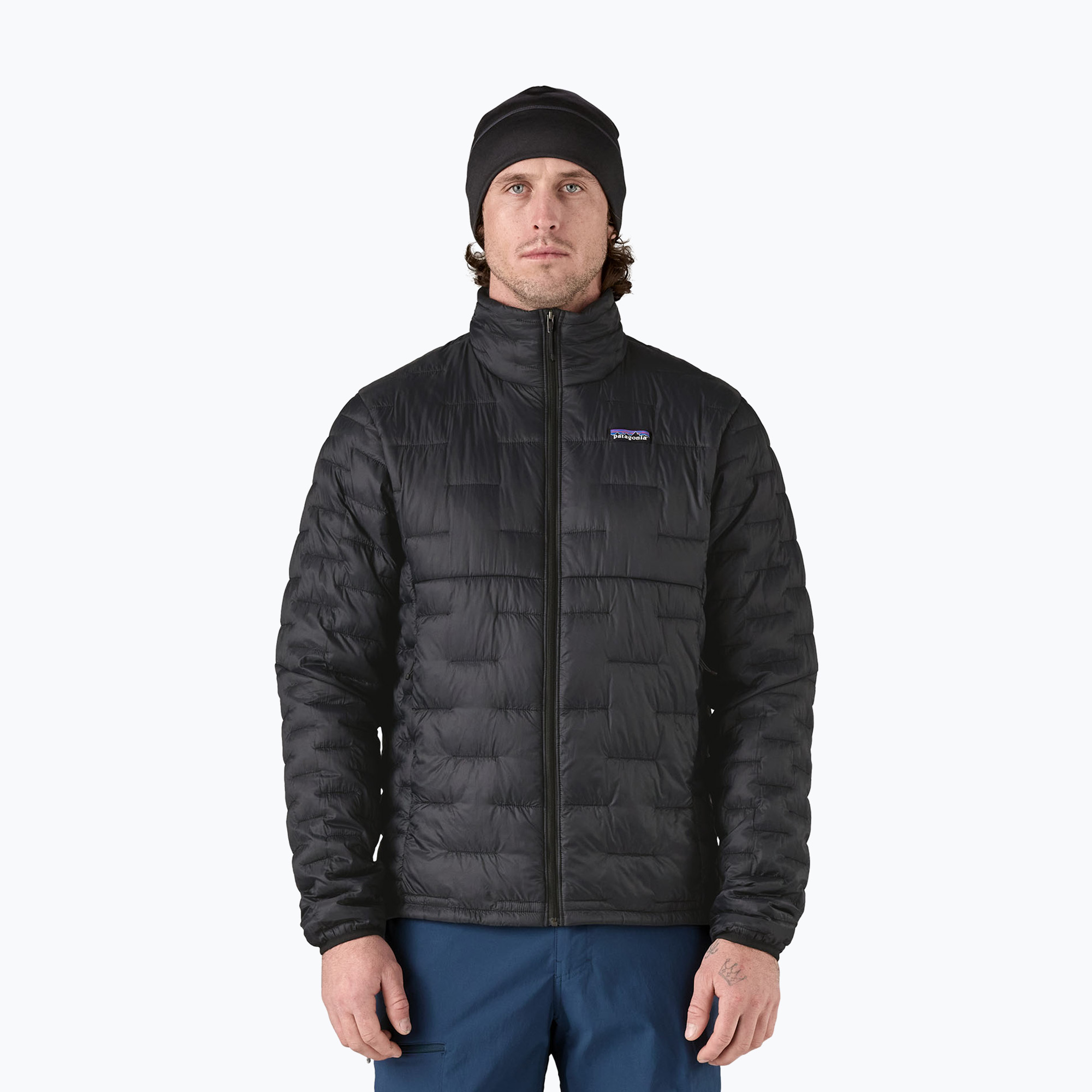 Kurtka ocieplana męska Patagonia Micro Puff black 