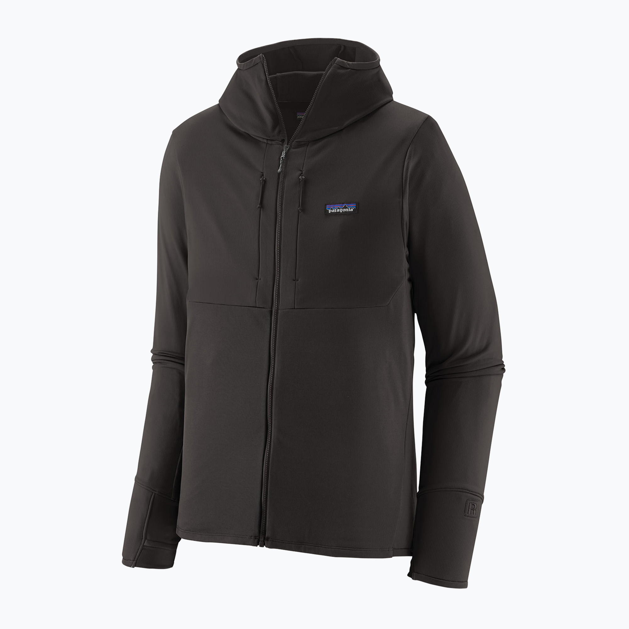 Bluza trekkingowa męska Patagonia R1 Thermal Full Zip Hoody black 