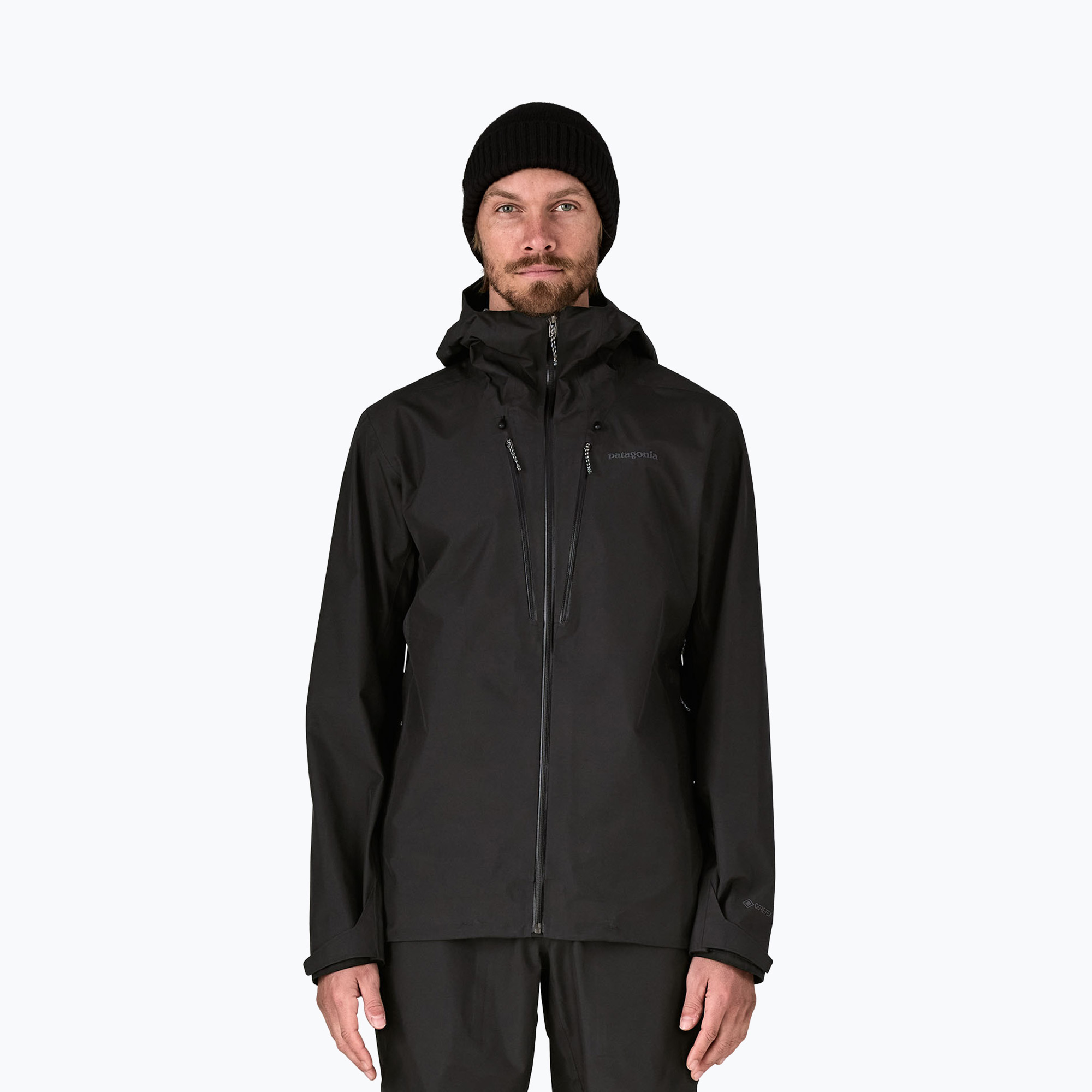 Kurtka przeciwdeszczowa męska Patagonia Triolet black 