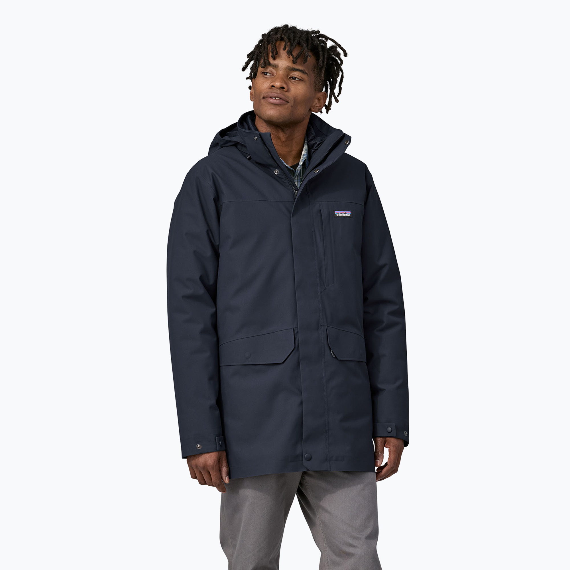 Kurtka 3w1 męska Patagonia Tres 3-in-1 Parka new navy 