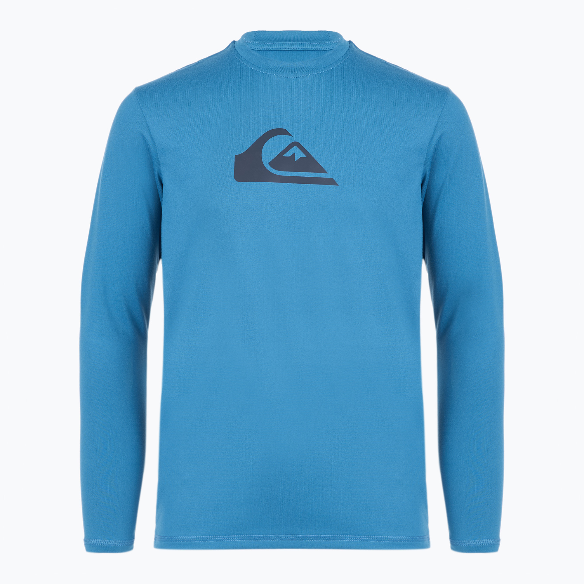 Детски бански с дълъг ръкав Quiksilver Solid Streak blue