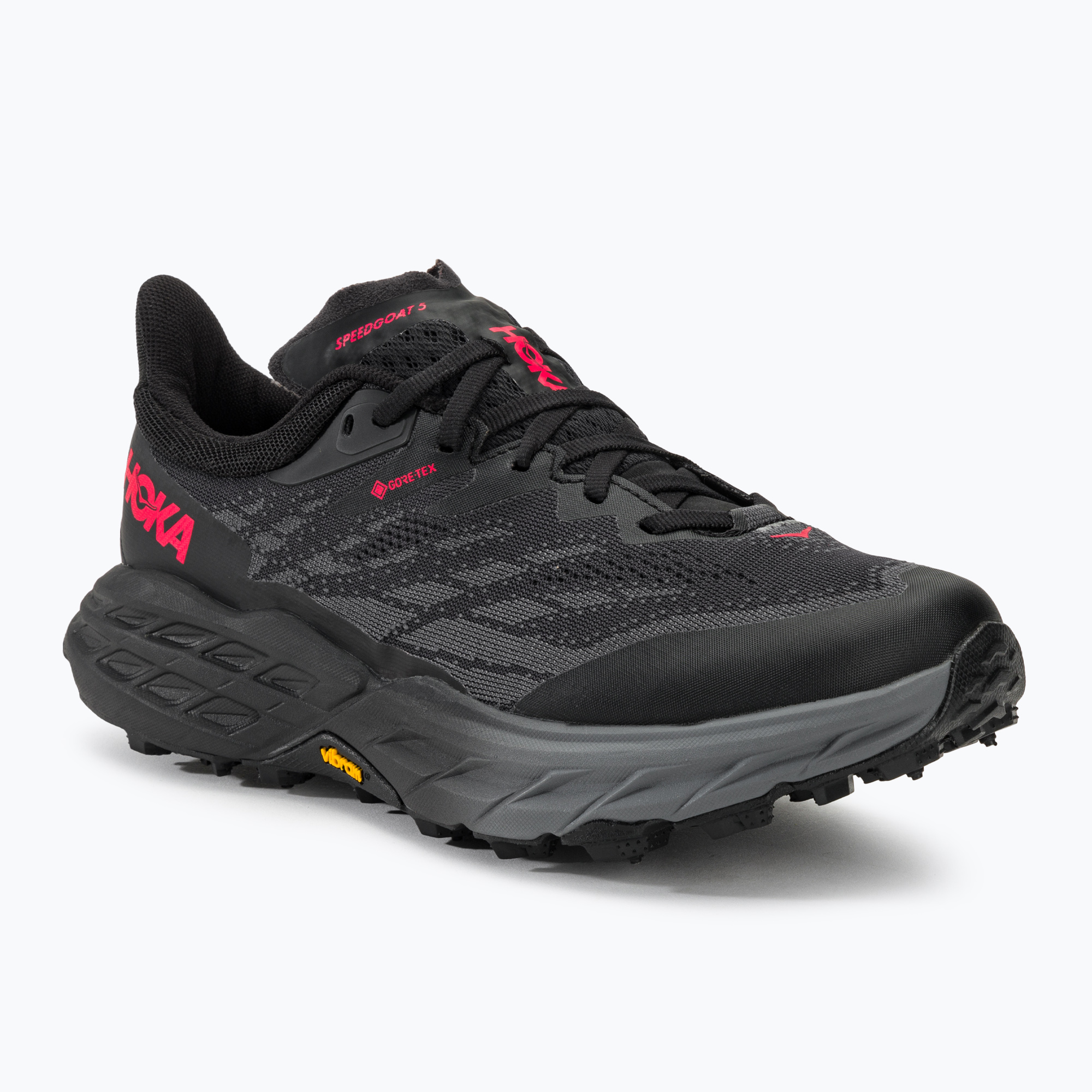 Buty do biegania damskie HOKA Speedgoat 5 GTX Spike black/black 