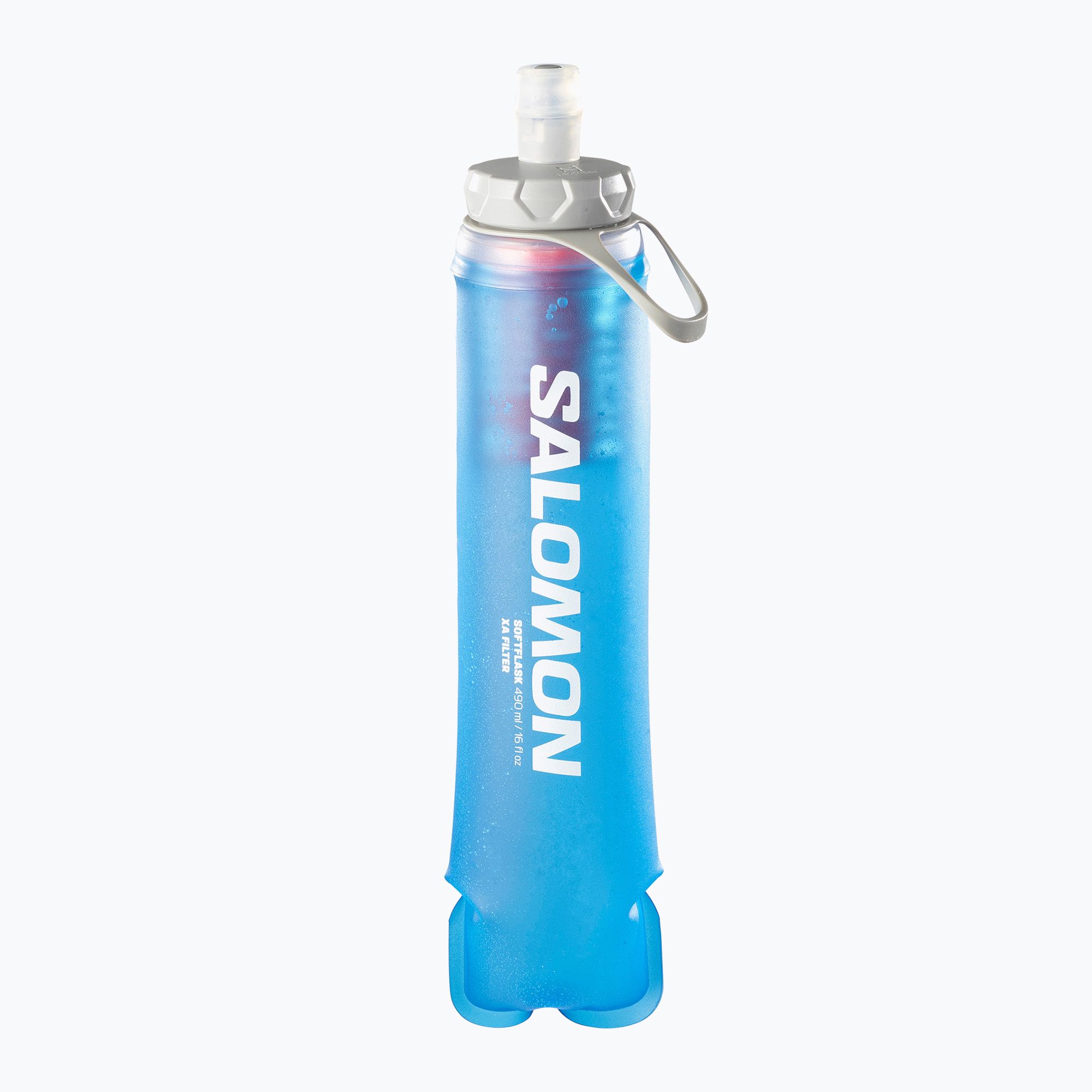 Softflask Salomon SoftFlask XA Filter 490ml/16oz clear blue 