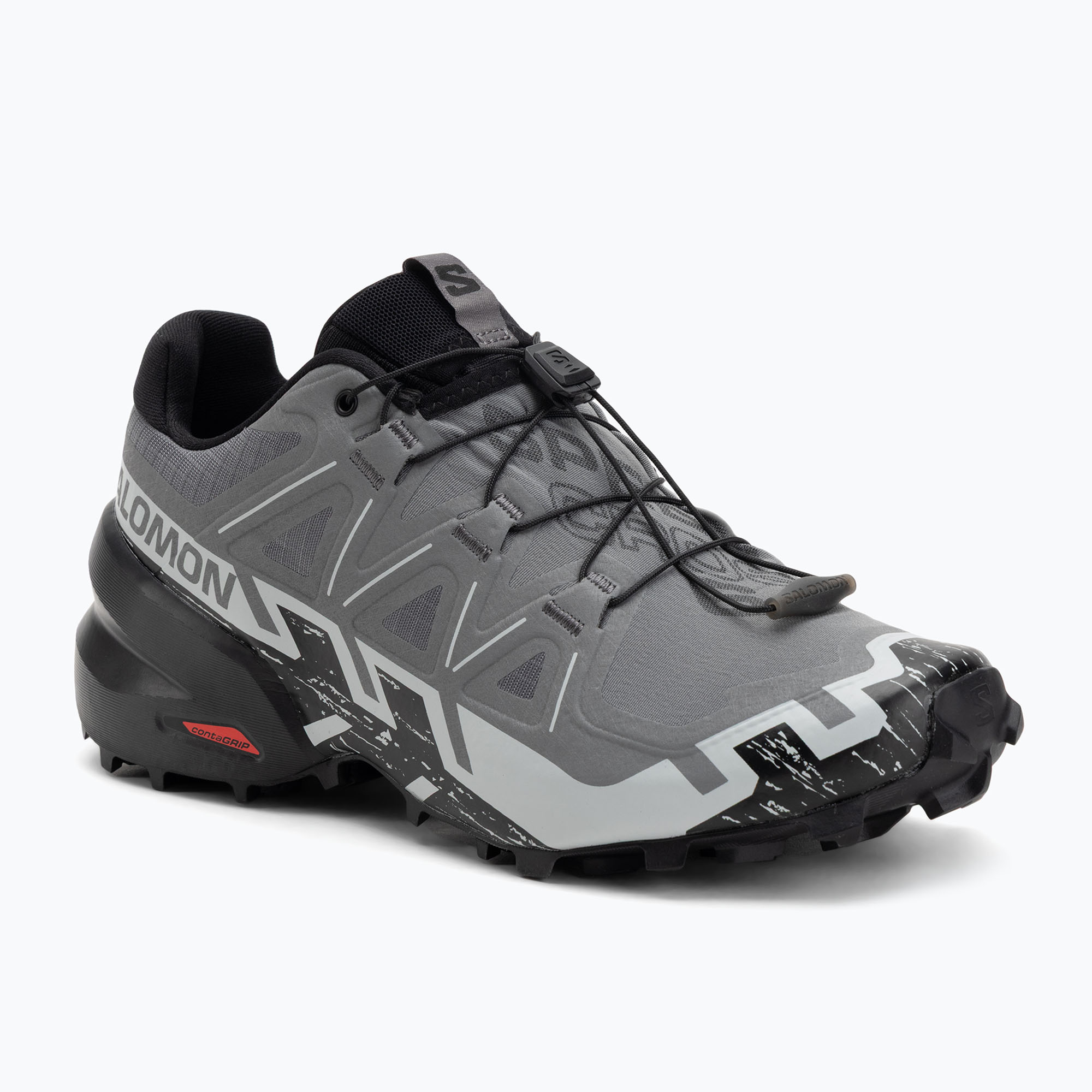 Buty do biegania męskie Salomon Speedcross 6 Wide quiet shade/black/pearl blue 