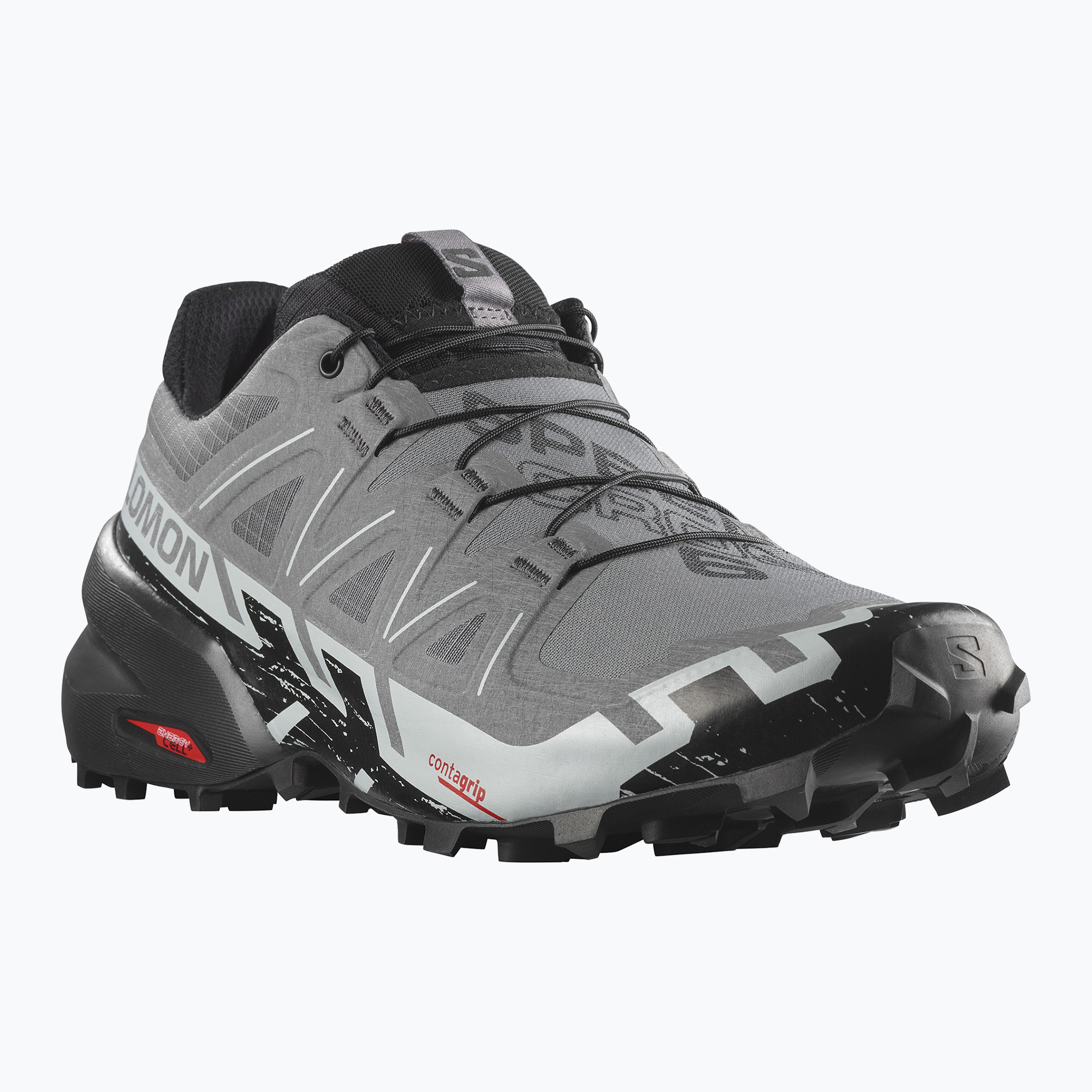 Buty do biegania męskie Salomon Speedcross 6 Wide quiet shade/black/pearl blue 
