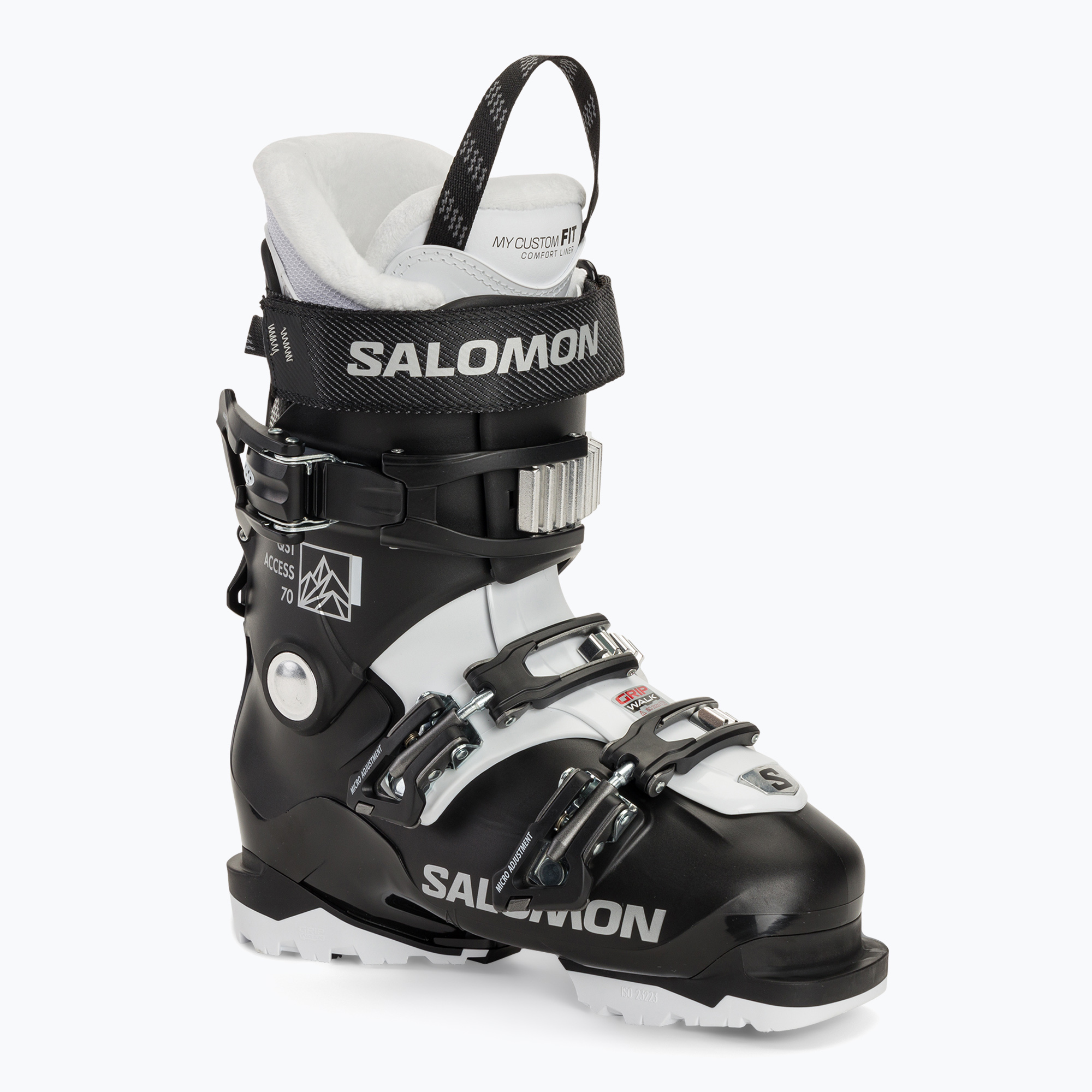 Ghete de schi pentru femei Salomon QST Access 70 W negru/alb/beluga (QST Access 70 W GW L47344500)
