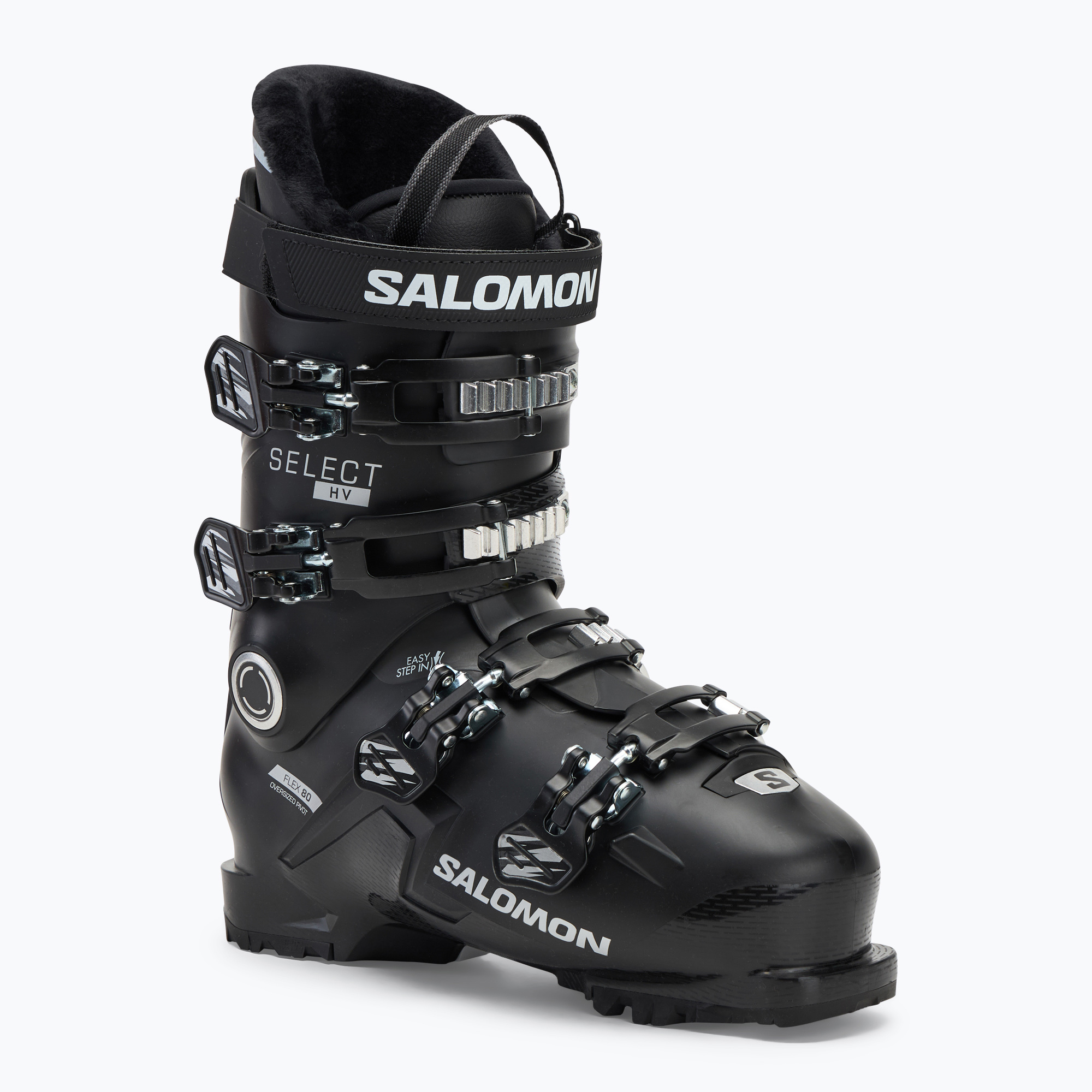 Мъжки ски обувки Salomon Select HV 80 black/beluga/silver metallic