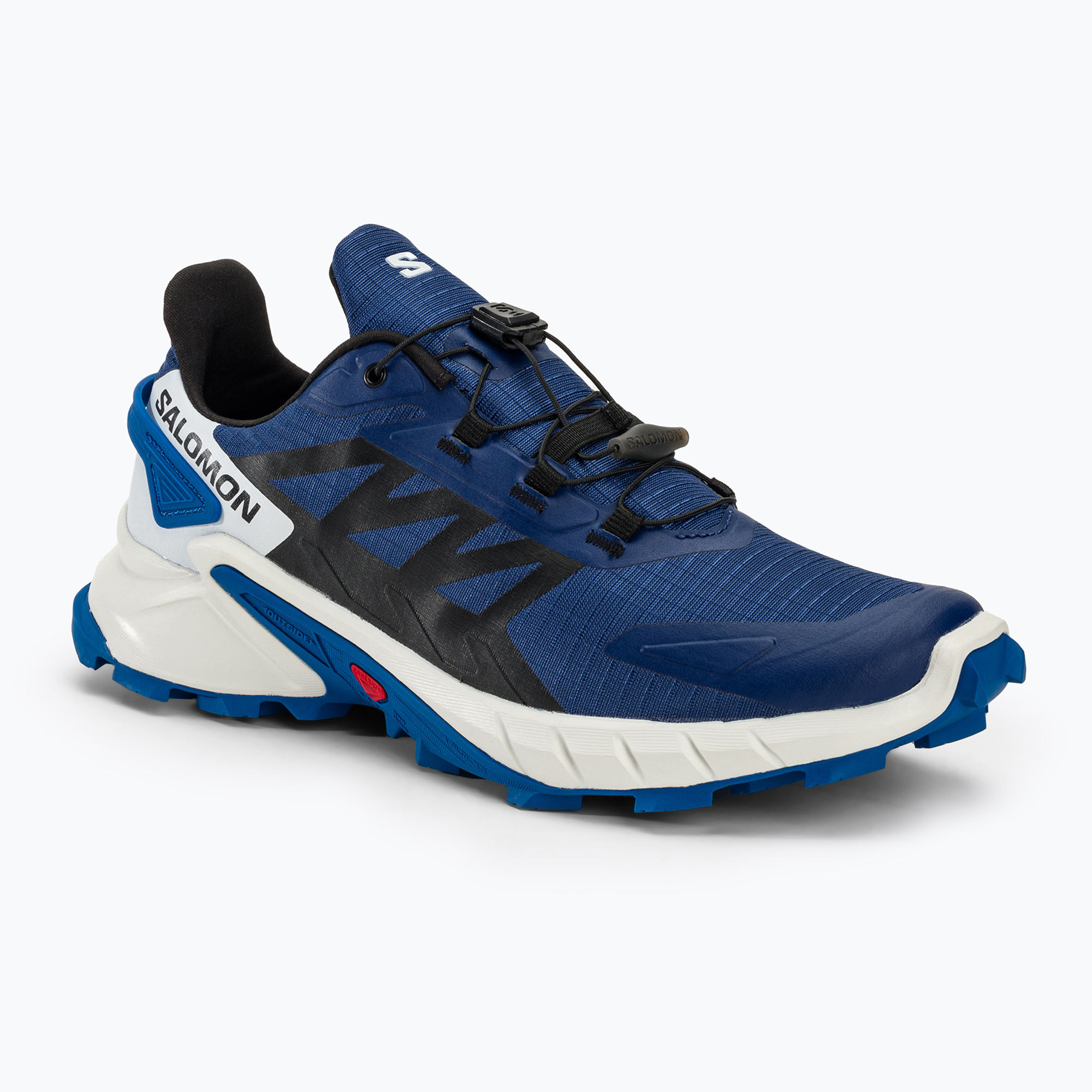 Buty do biegania męskie Salomon Supercross 4 blue print/black/lapis 