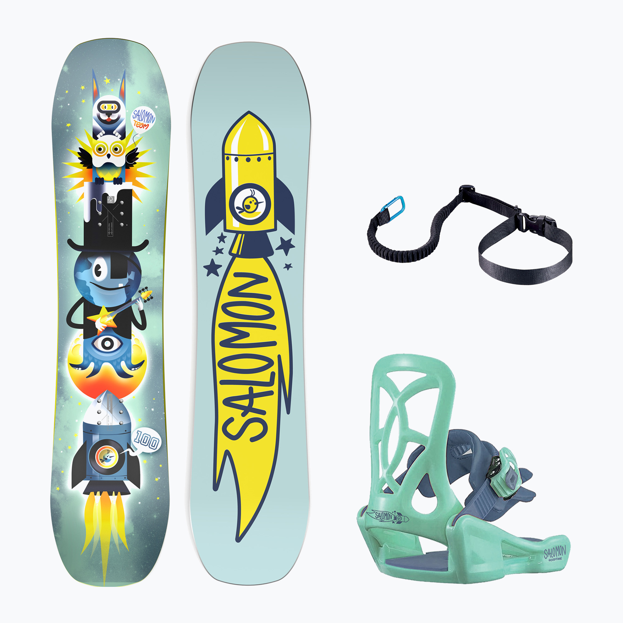 Detský snowboard Salomon Team Package (Team Package L47360800)