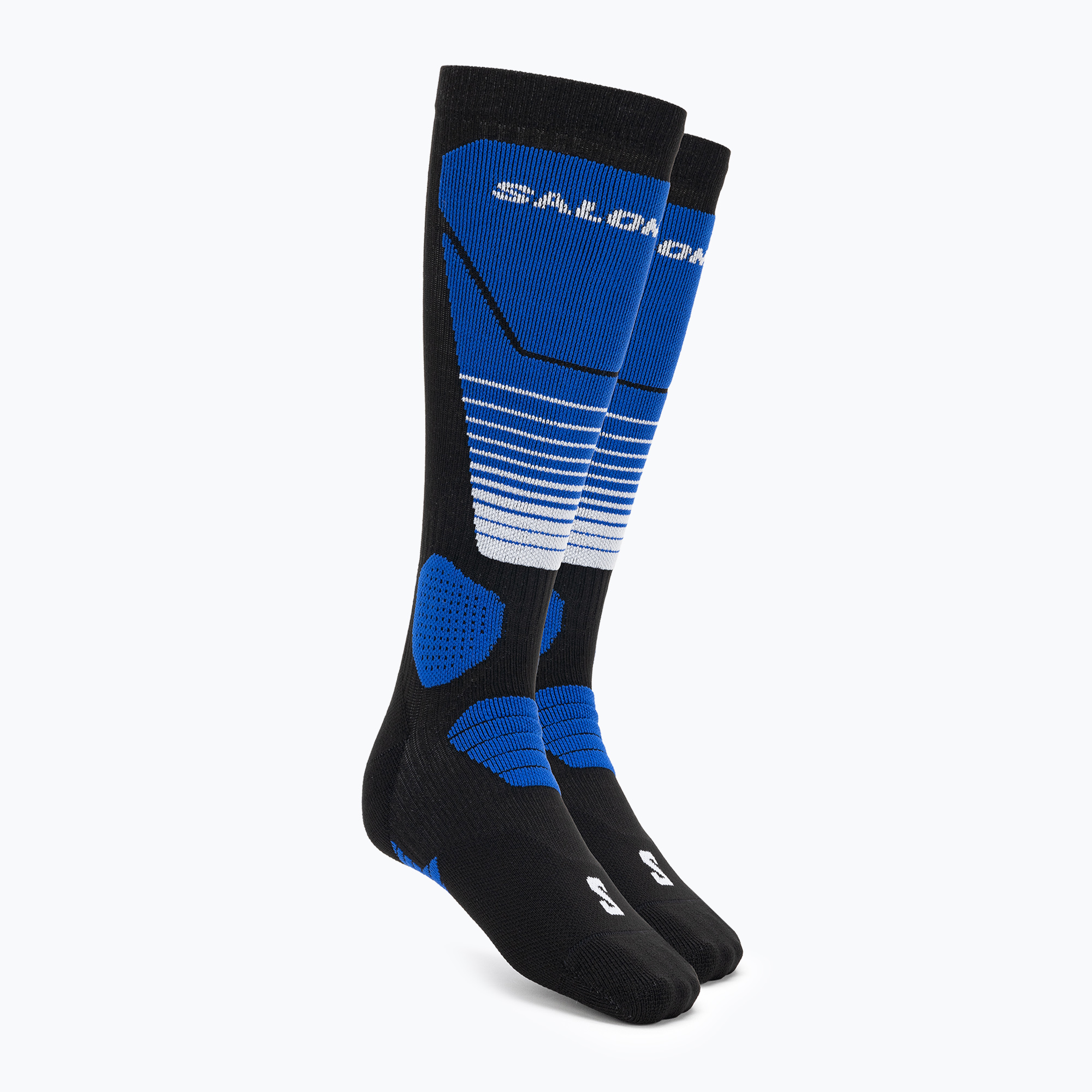 Calze da sci Salomon S/Pro nero/blu abbagliante/bianco (45-47 EU) (S/Pro LC2167300)