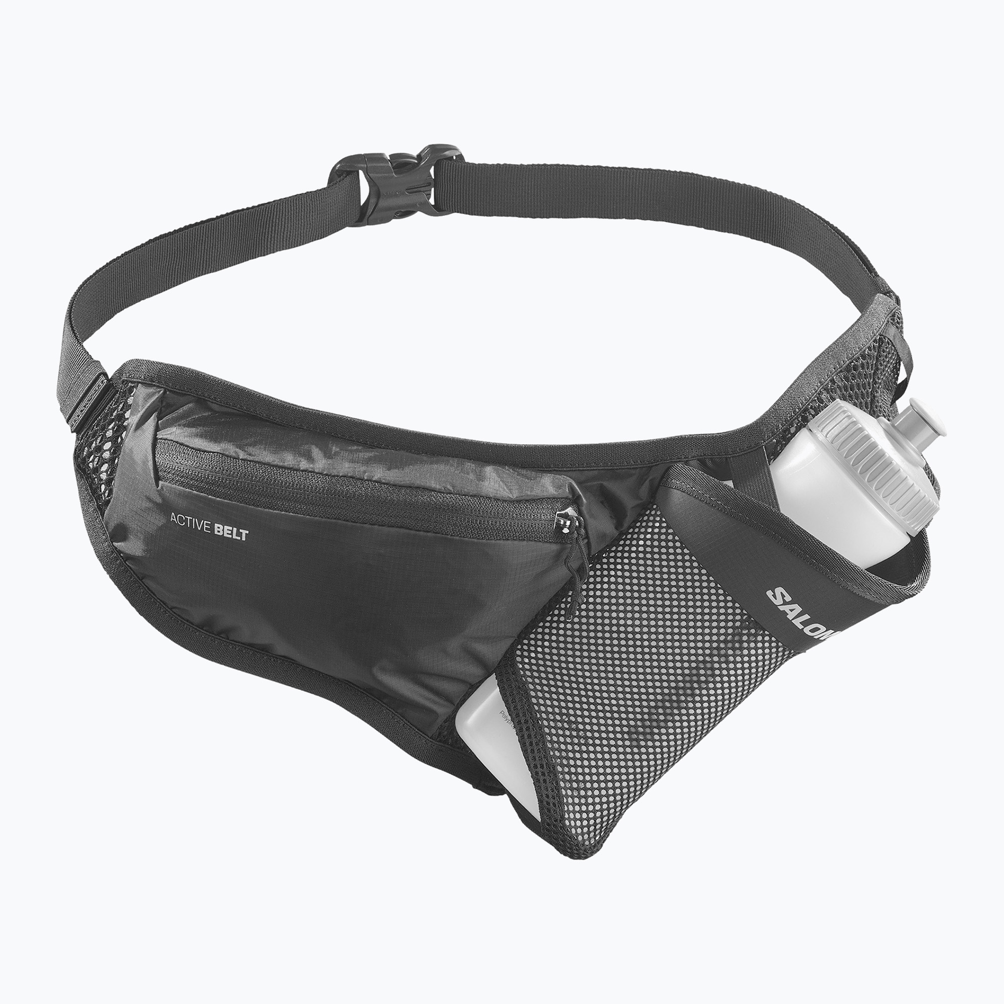 Pas do biegania Salomon Active Belt 3D Bottle black 
