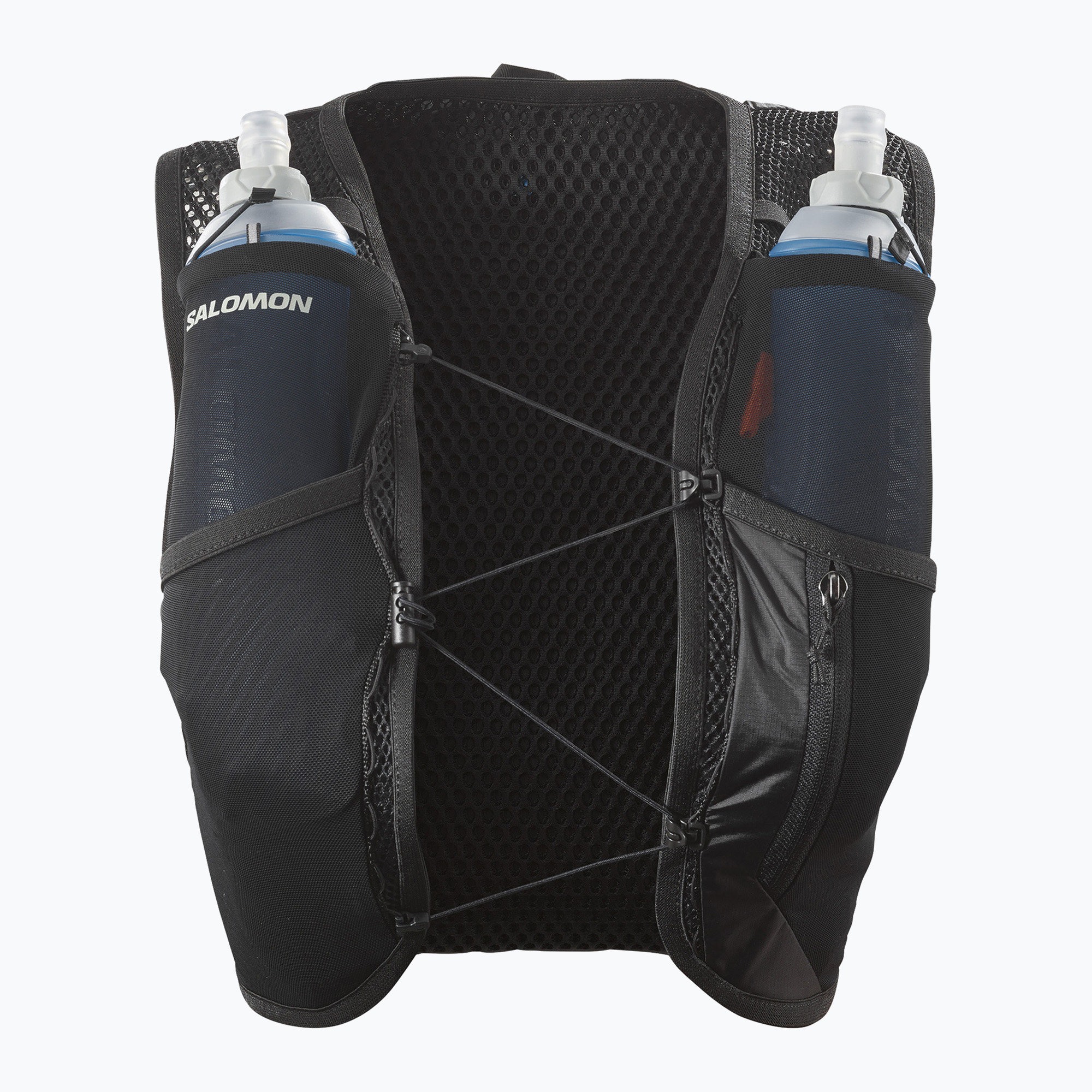 Kamizelka do biegania damska Salomon Active Skin 4 Set black/metal 