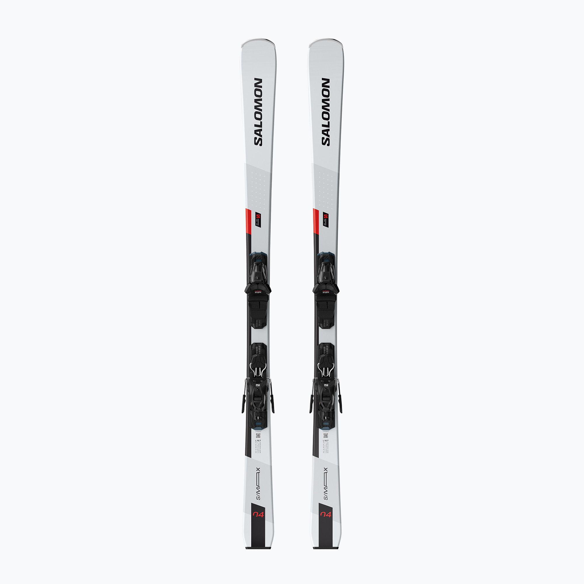 Zjazdové lyže Salomon S/Max 4 + viazanie M10 GW white/safety yellow/black (S/Max 4+M10 GW L47672400)
