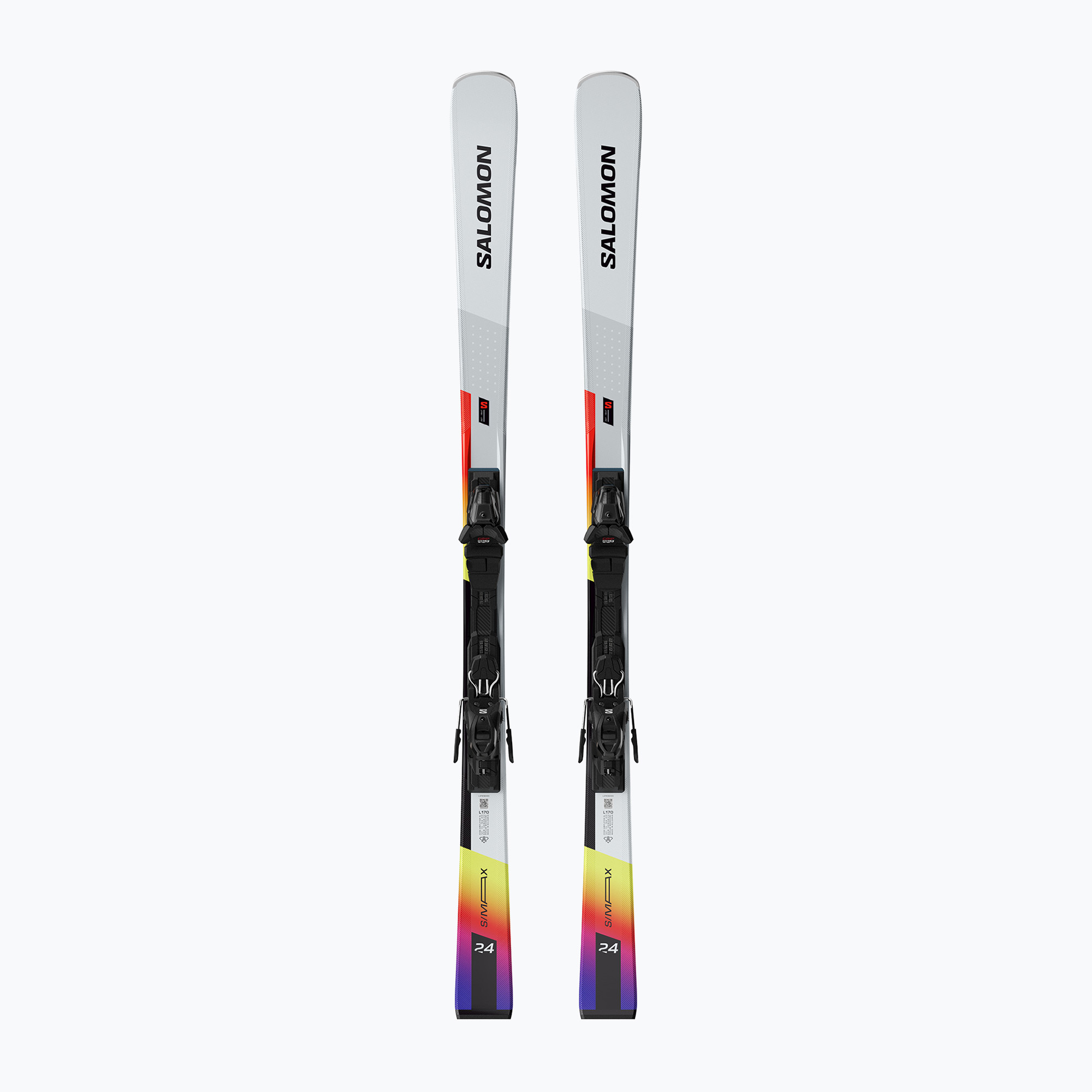 Zjazdové lyže Salomon S/Max Endurance + viazanie M10 GW white/safety yellow/black (S/Max Endurance + M10 GW L47677700)