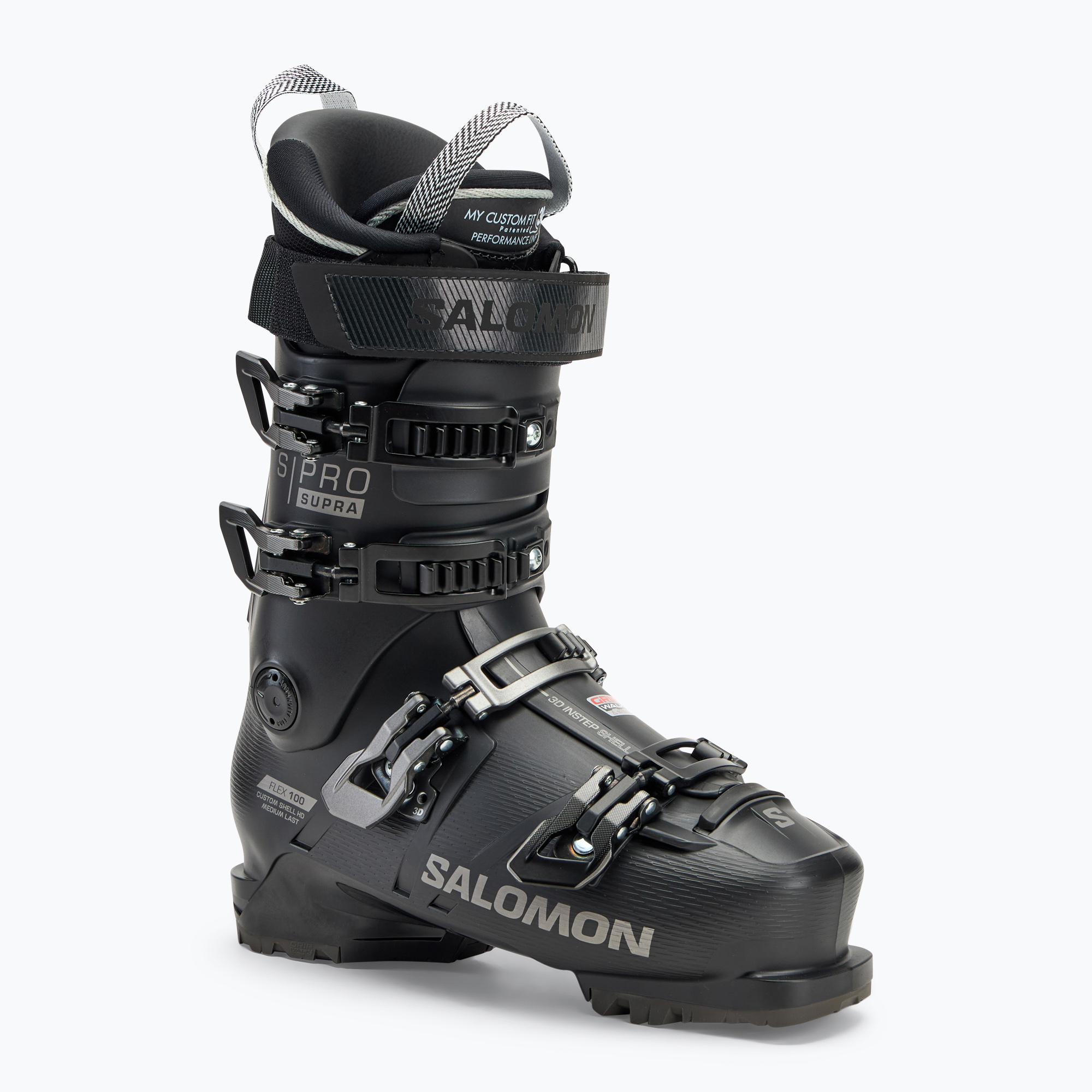 Férfi sícipő Salomon S/Pro Supra 100 GW black/dark grey met./black (S/Pro Supra 100 GW L47655100)