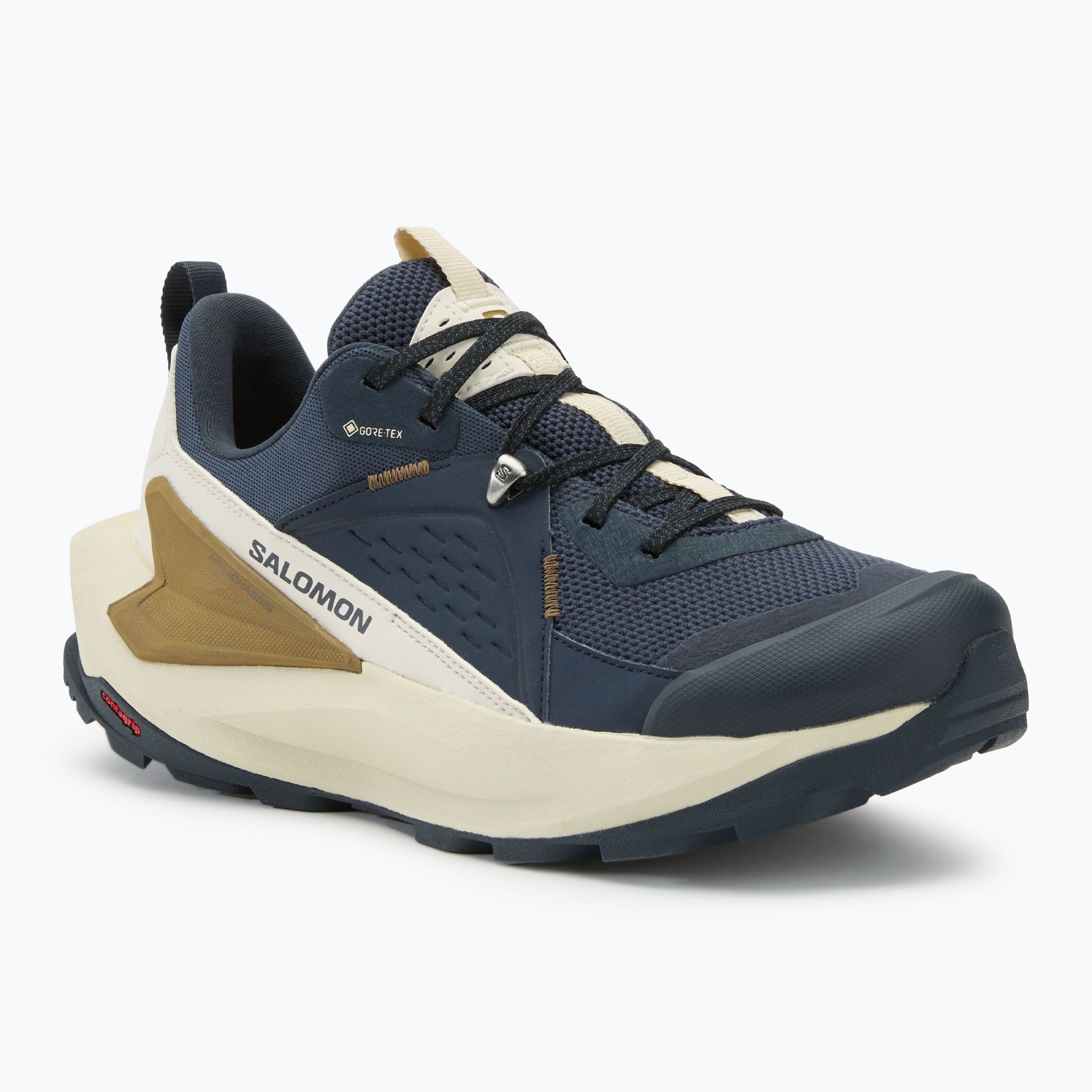Buty turystyczne męskie Salomon Elixir GTX blue nights/almilk/gothic olive 