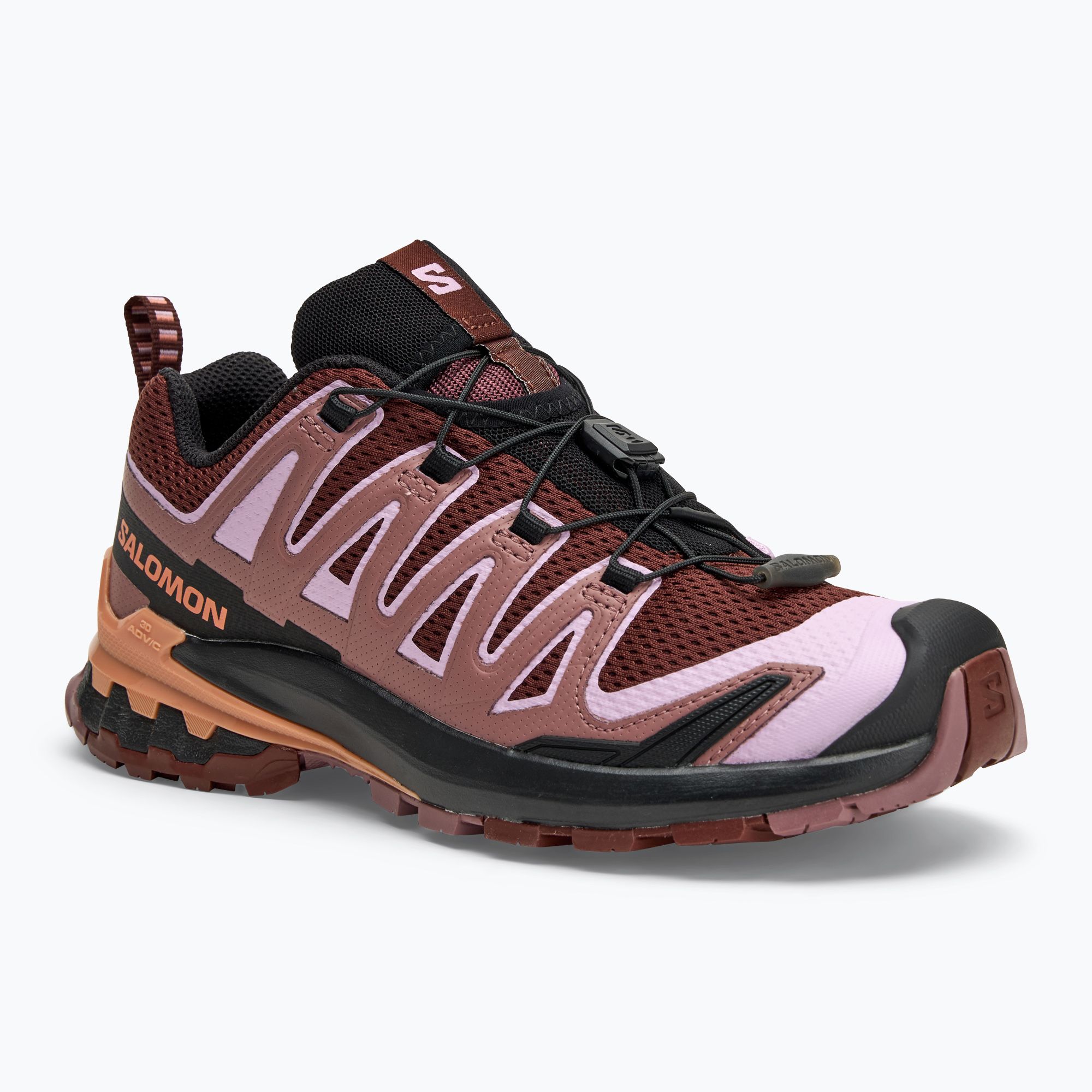 Buty do biegania damskie Salomon XA PRO 3D V9 rum raisin/orchid bouquet/canyon clay 