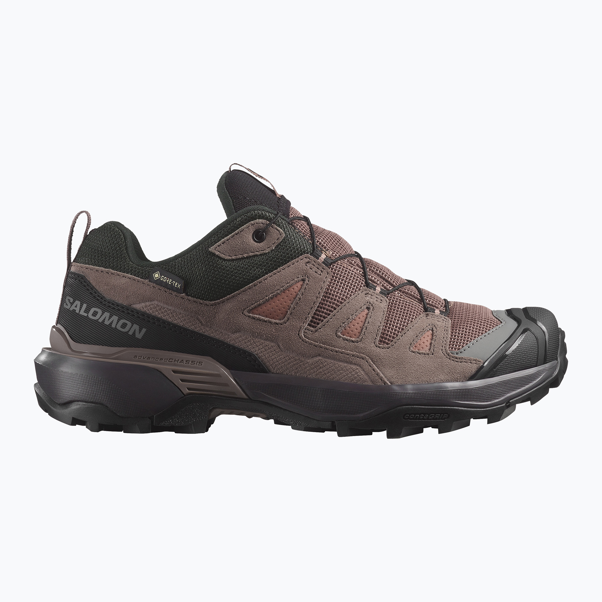 Дамски туристически обувки Salomon X ULTRA 360 LTR GTX cognac/peppercorn/black