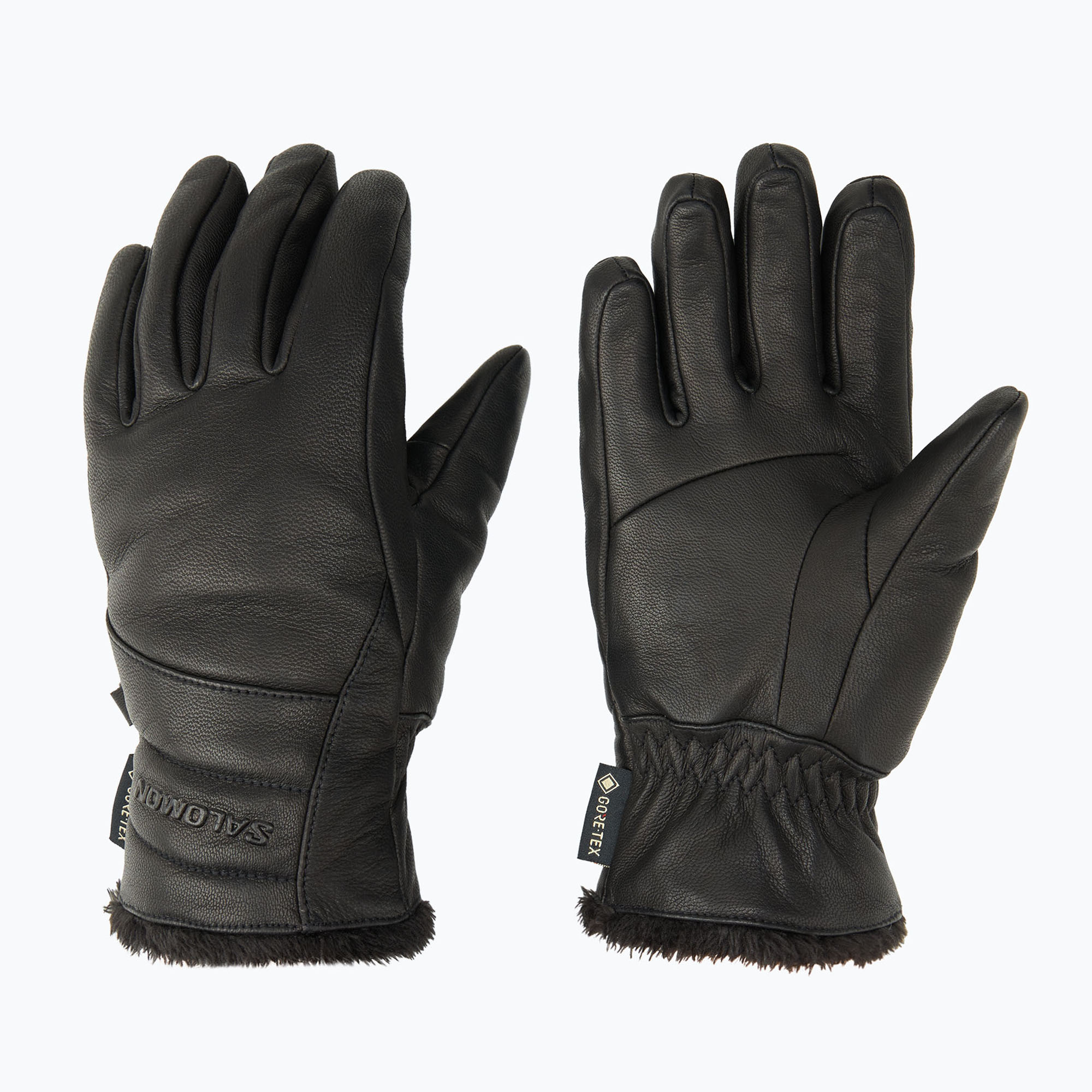 Mănuși de schi pentru femei Salomon Native Gore -Tex deep black
