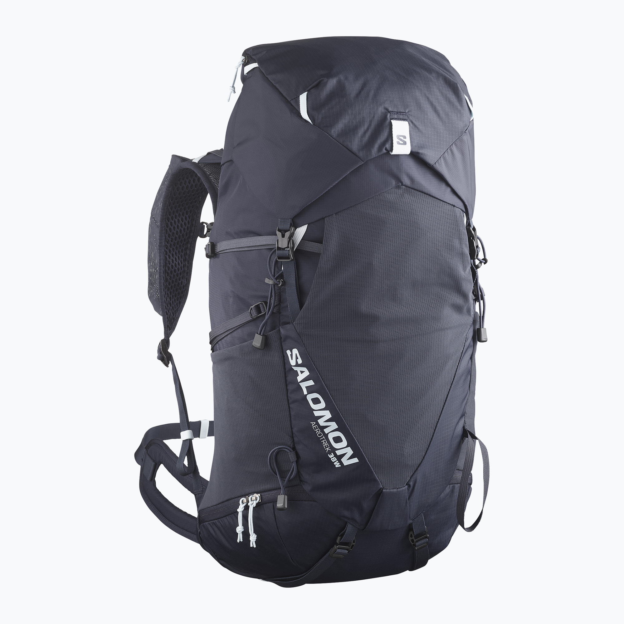 Plecak turystyczny damski Salomon Aerotrek 38 l M-L maritime blue/mood indigo/ballad blue 