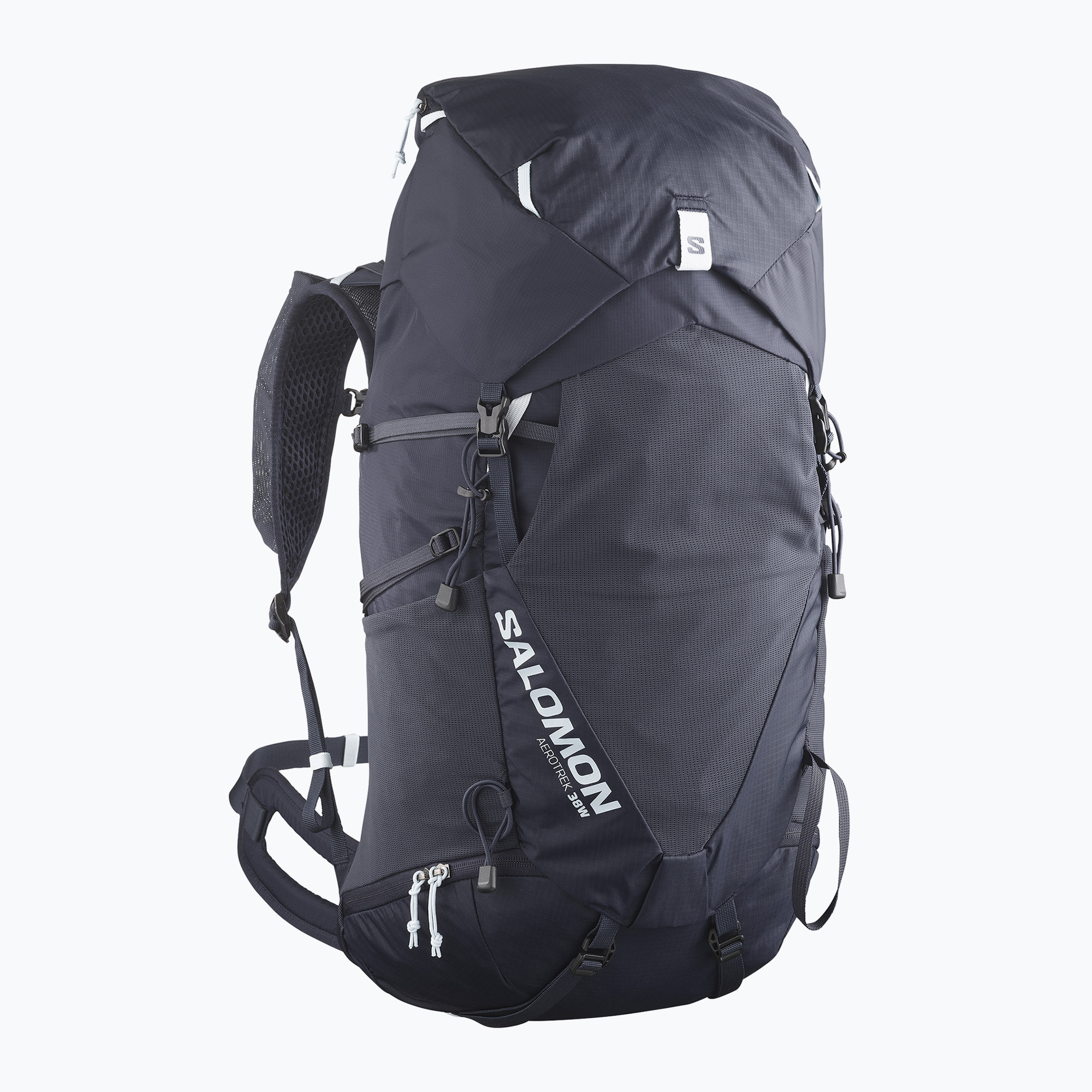 Rucsac turistic pentru femei Salomon Aerotrek 38 l S-M maritime blue/mood indigo/ballad blue (Aerotrek 38 LC2467400)
