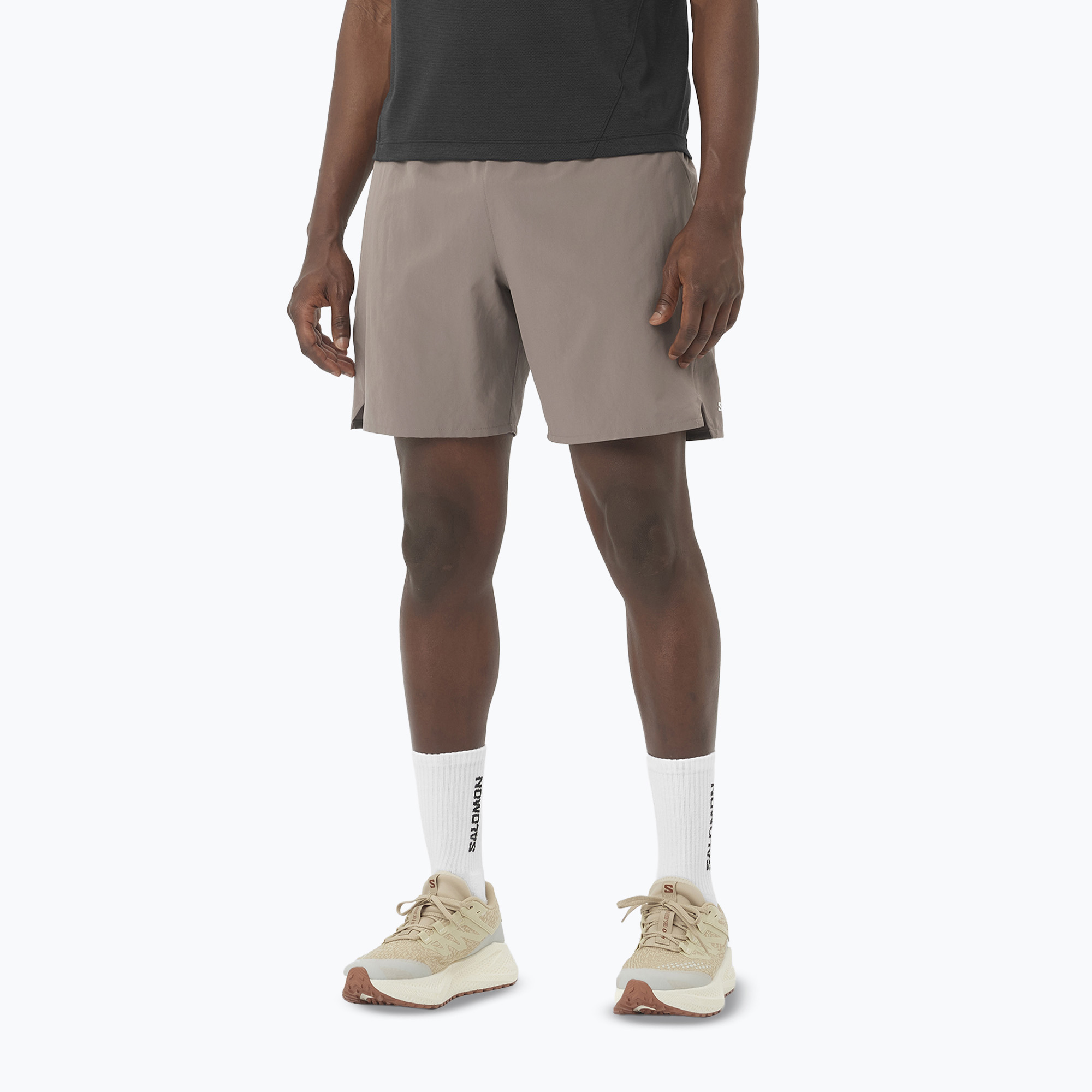 Spodenki do biegania męskie Salomon Shakeout Core 2IN1 7