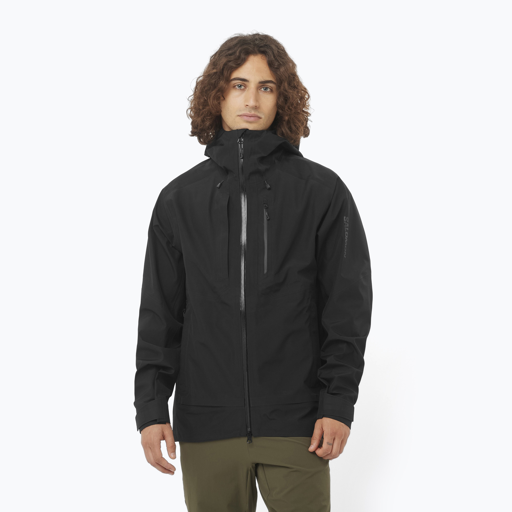 Kurtka softshell męska Salomon Outline 3l GTX deep black 