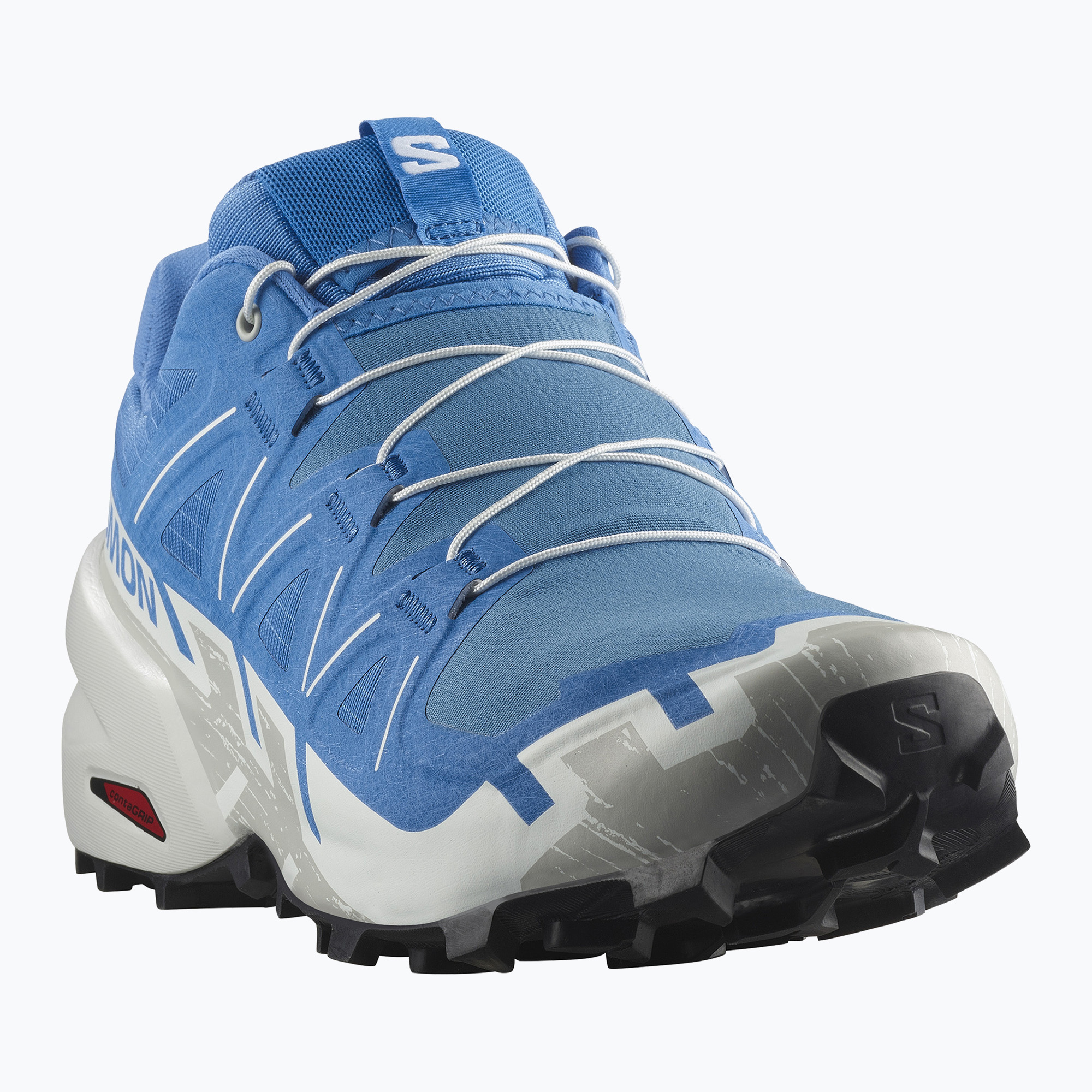 Buty do biegania męskie Salomon Speedcross 6 French blue/lunar rock/white 