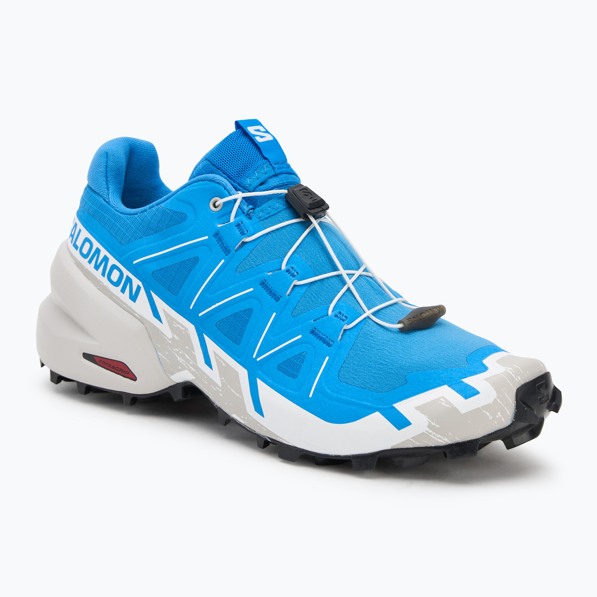 Buty do biegania męskie Salomon Speedcross 6 French blue/lunar rock/white 