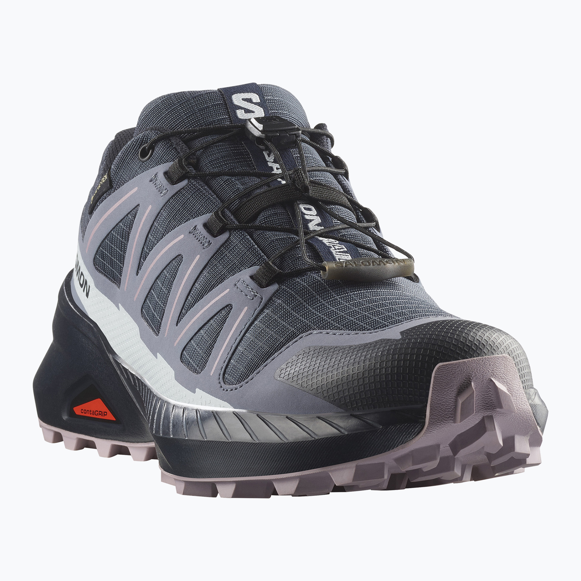 Buty do biegania damskie Salomon Speedcross Peak GTX blue nights/grisaille/nirvana 