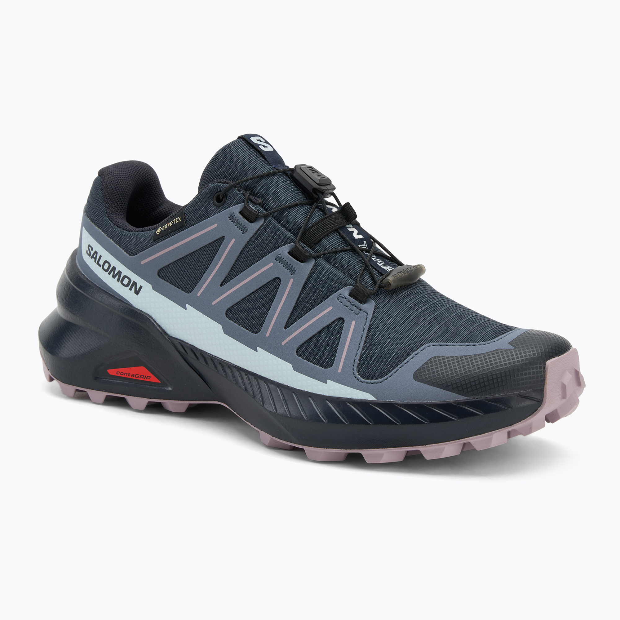 Buty do biegania damskie Salomon Speedcross Peak GTX blue nights/grisaille/nirvana 