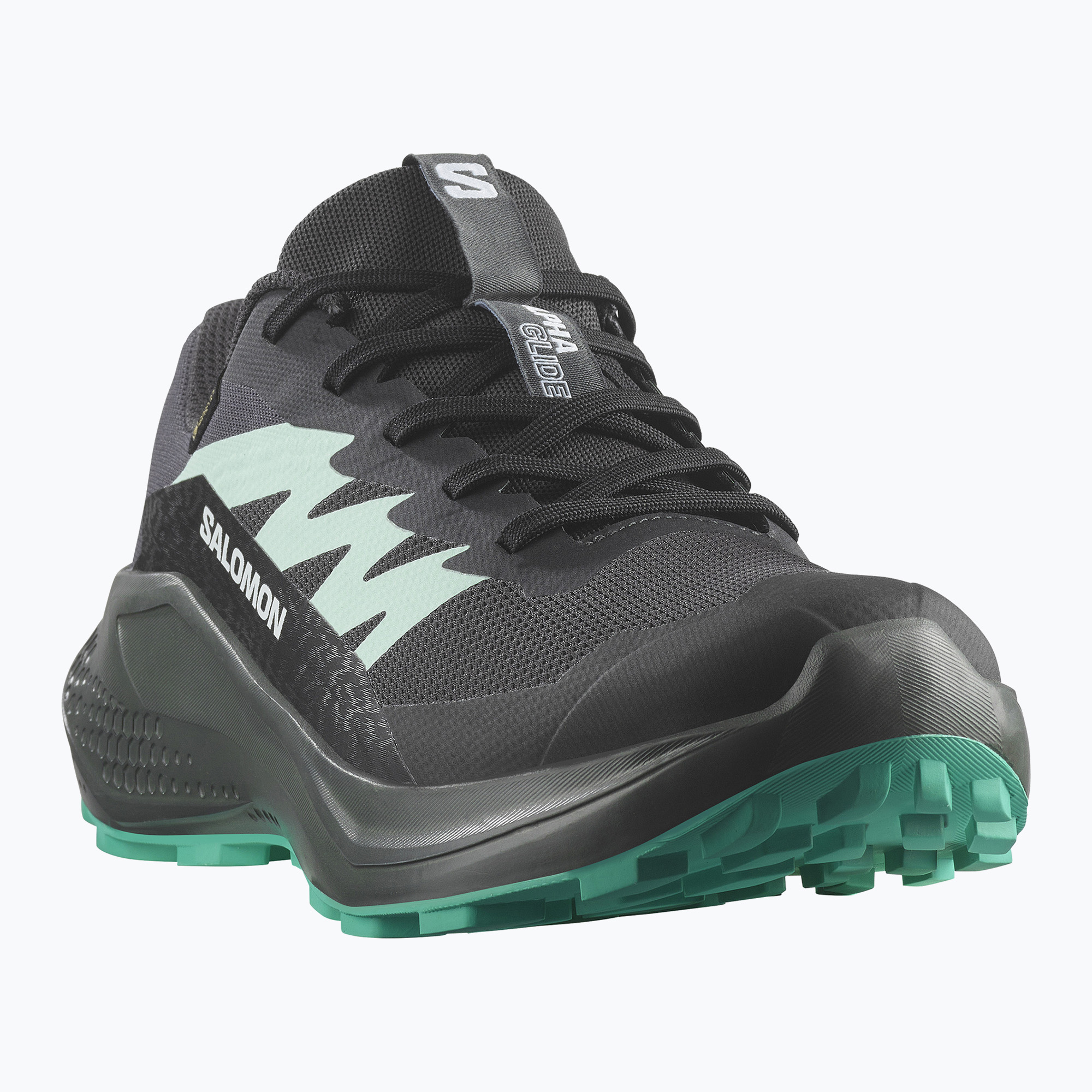 Buty do biegania damskie Salomon Alphaglide GTX hantom/urban chic/waterfall 