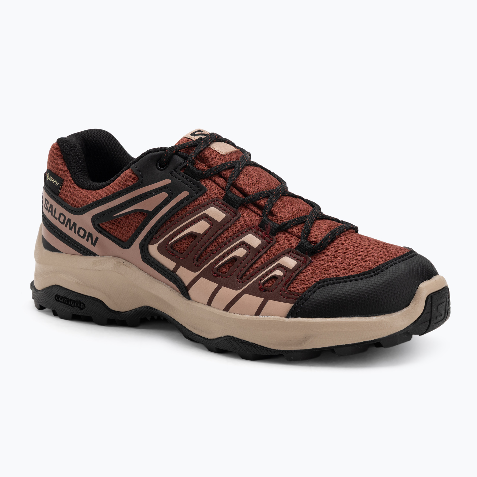 Buty trekkingowe damskie Salomon Extegra GTX henna/run raisin/mahogany rose 