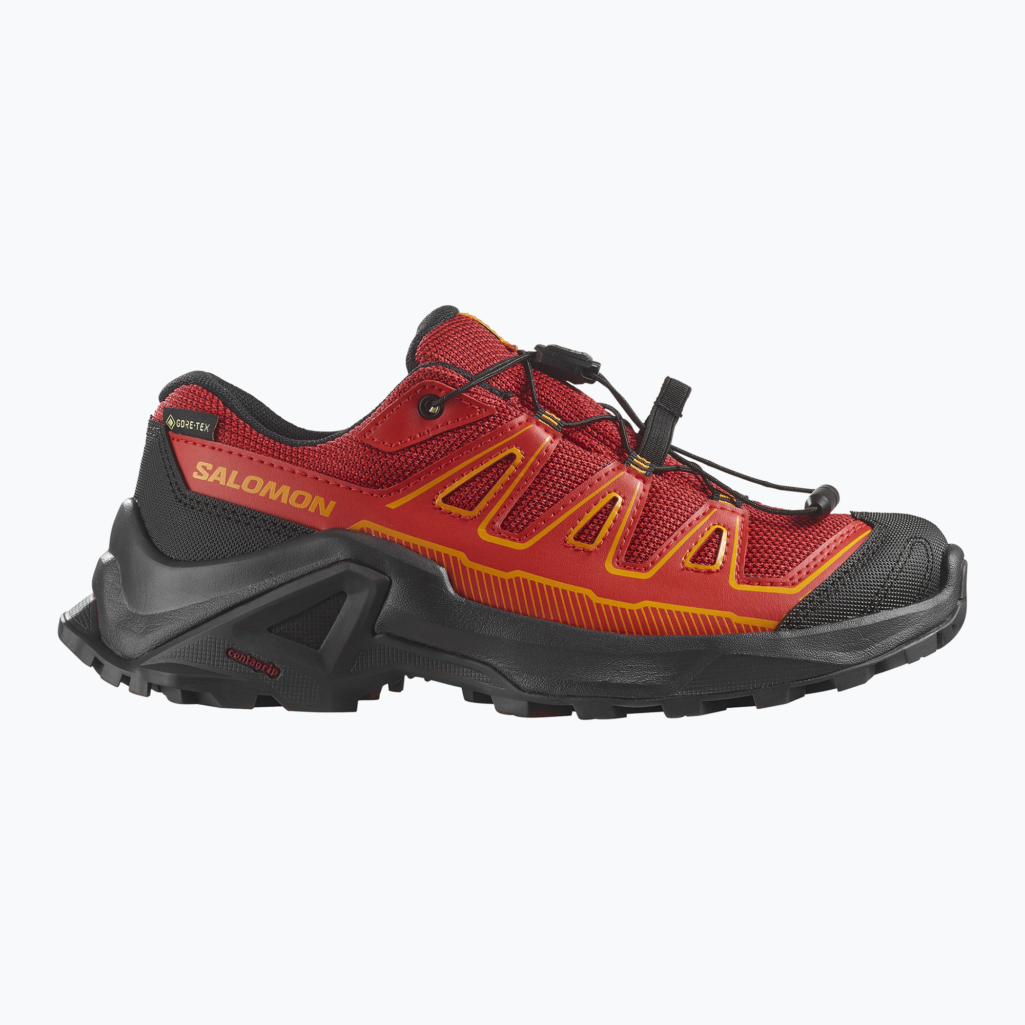 Buty trekkingowe dziecięce Salomon X Ultra GTX biking red/black/flame scarlet 
