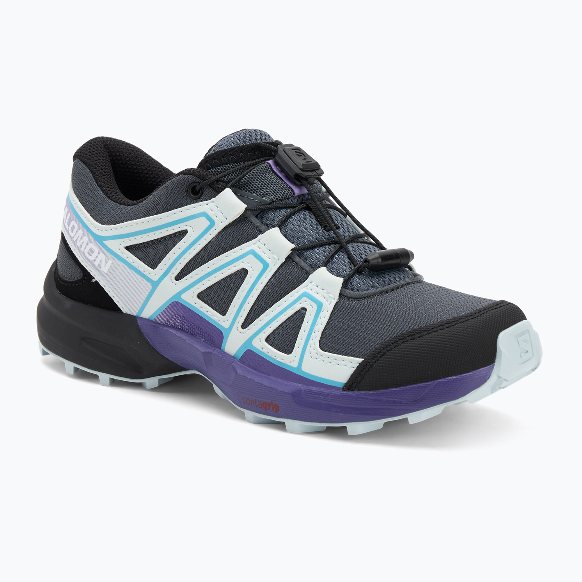 Buty trekkingowe dziecięce Salomon Speedcross turbulence/ballad blue/liberty 