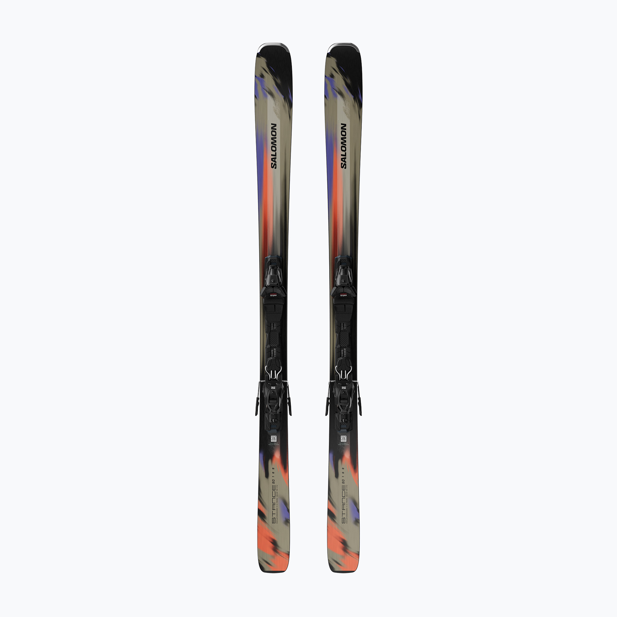 Ски за спускане със ски автомати Salomon Stance 80   M10 GW kelp/nasturtium