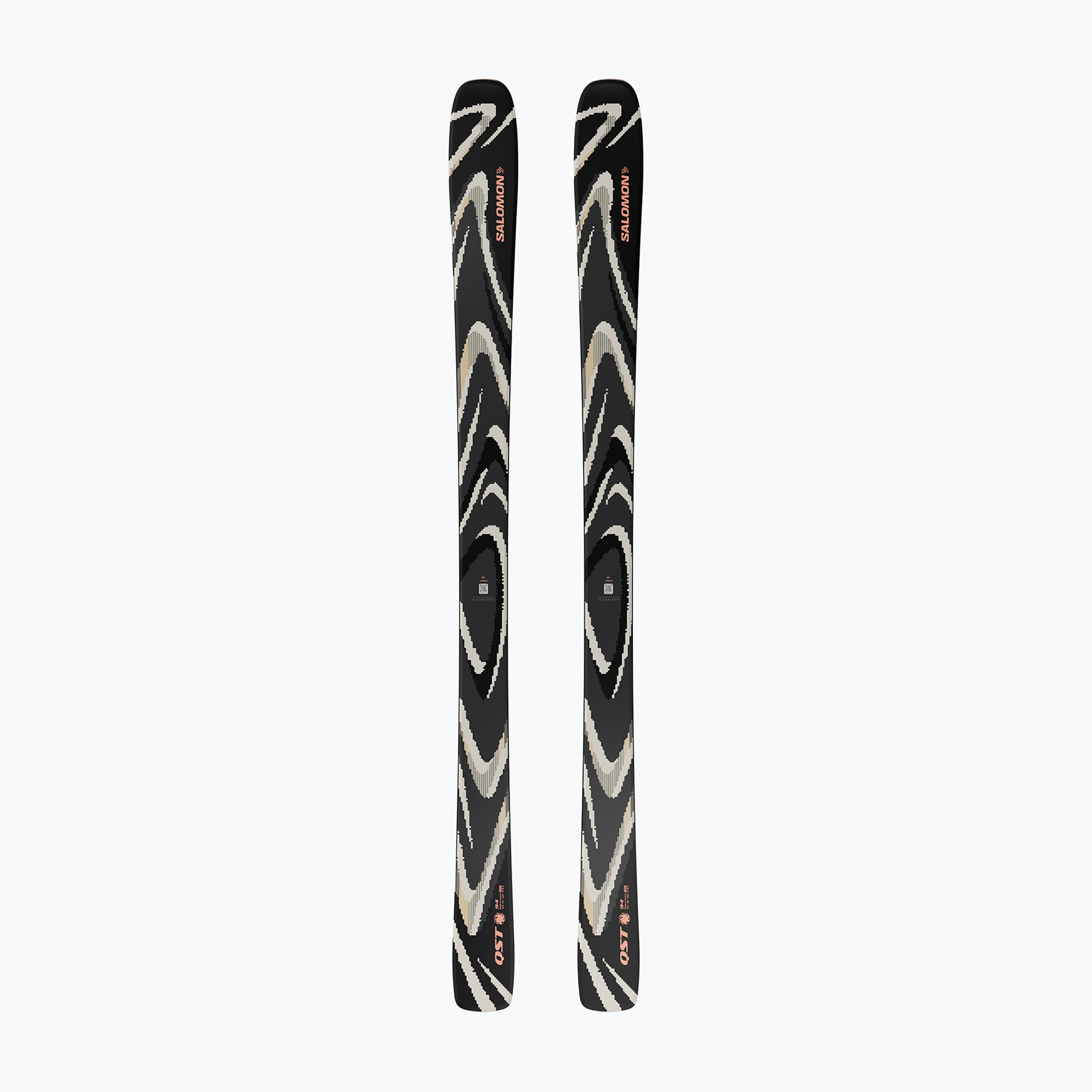 Пистови ски Salomon QST 94 Black black/almond milk