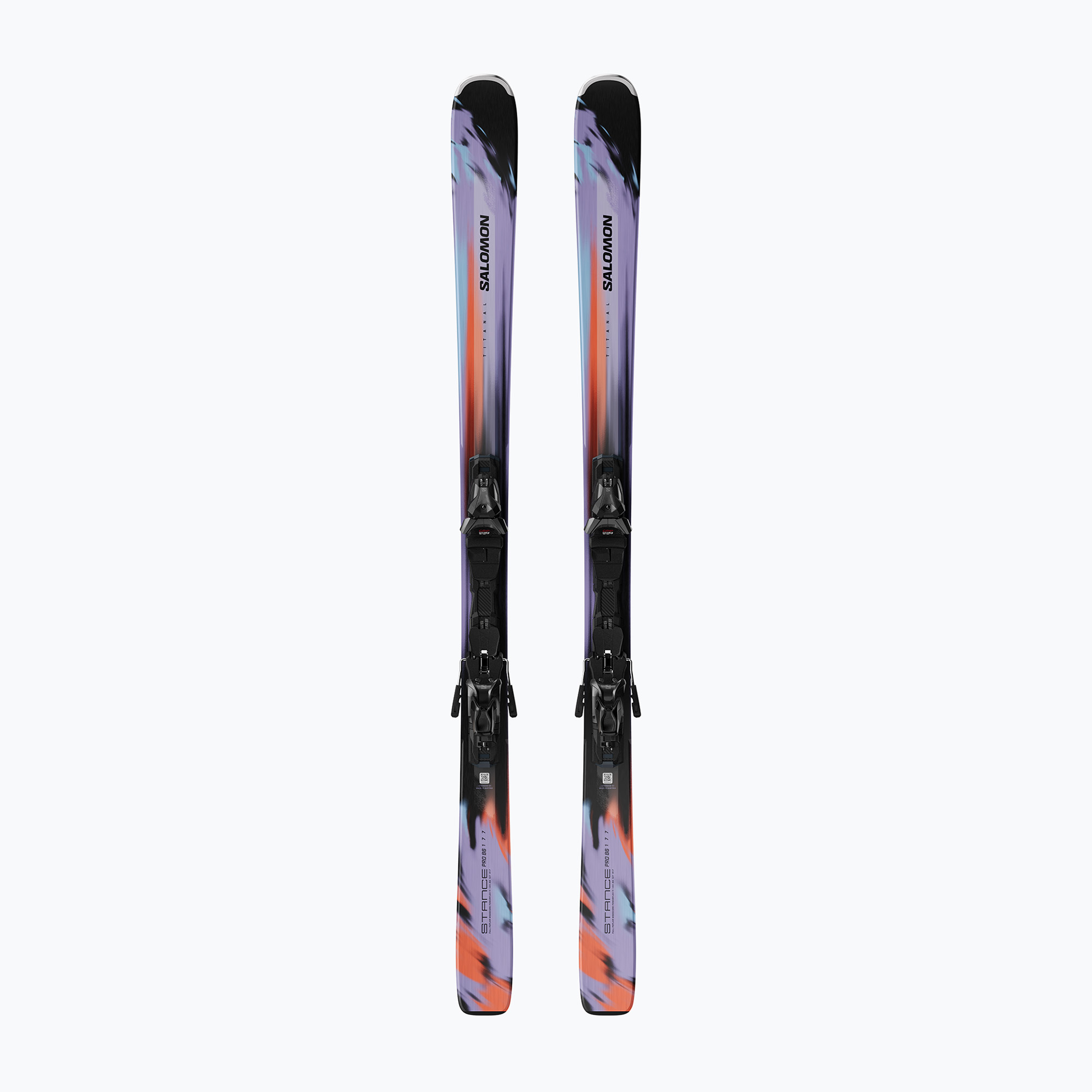 Пистови ски Salomon Stance Pro 86   автомати MI12 GW violet tulip/nasturtium/black