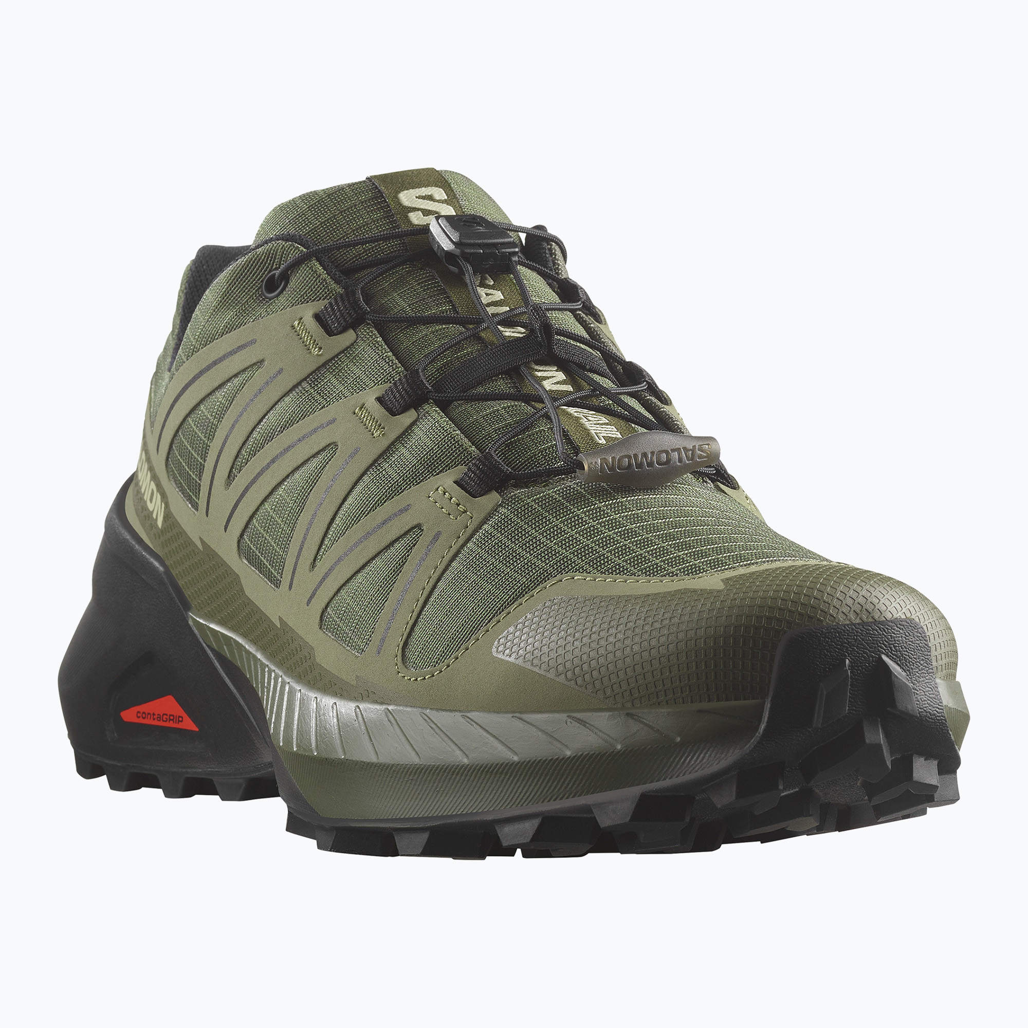 Buty do biegania męskie Salomon Speedcross Peak olive night/deep lichen green/black 