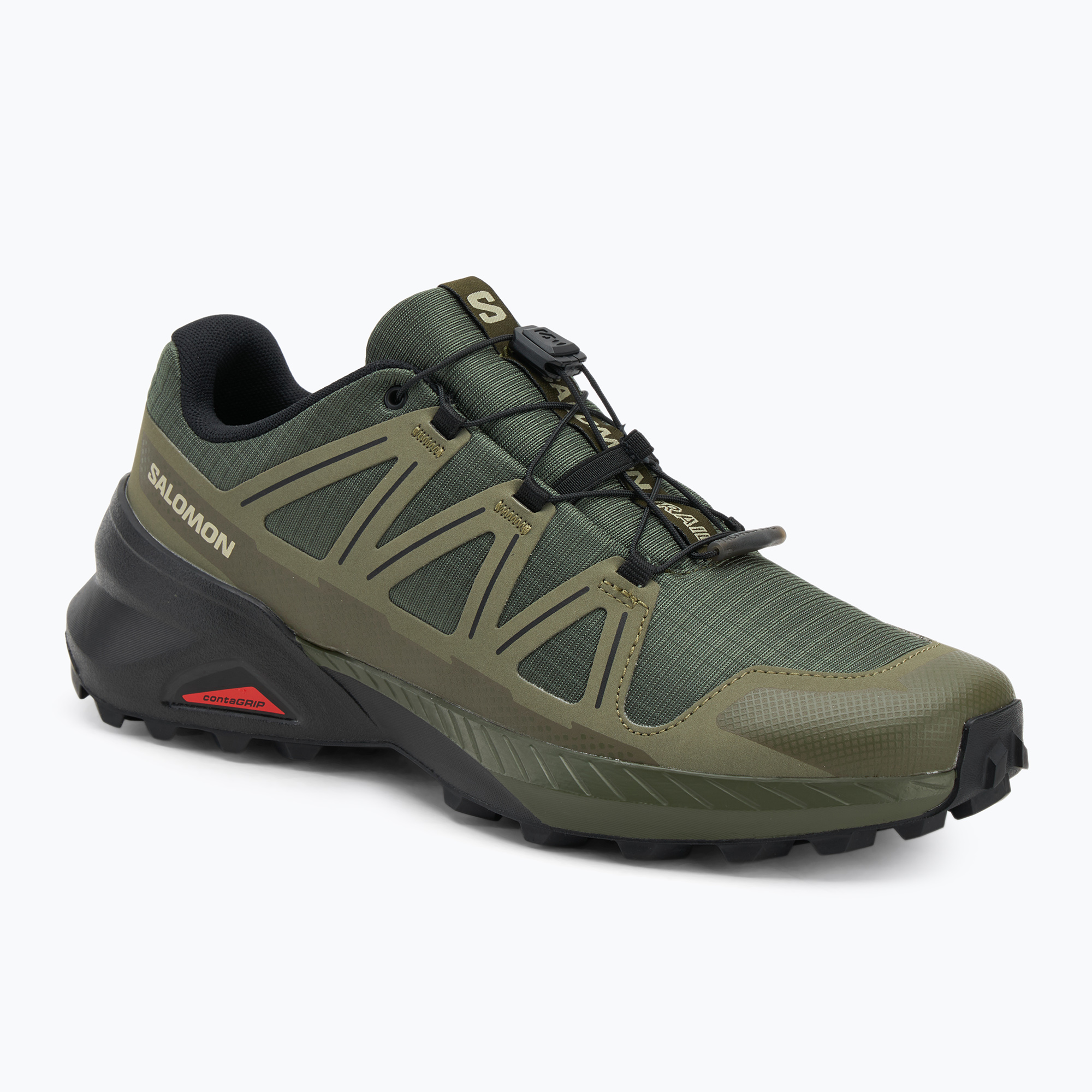 Buty do biegania męskie Salomon Speedcross Peak olive night/deep lichen green/black 
