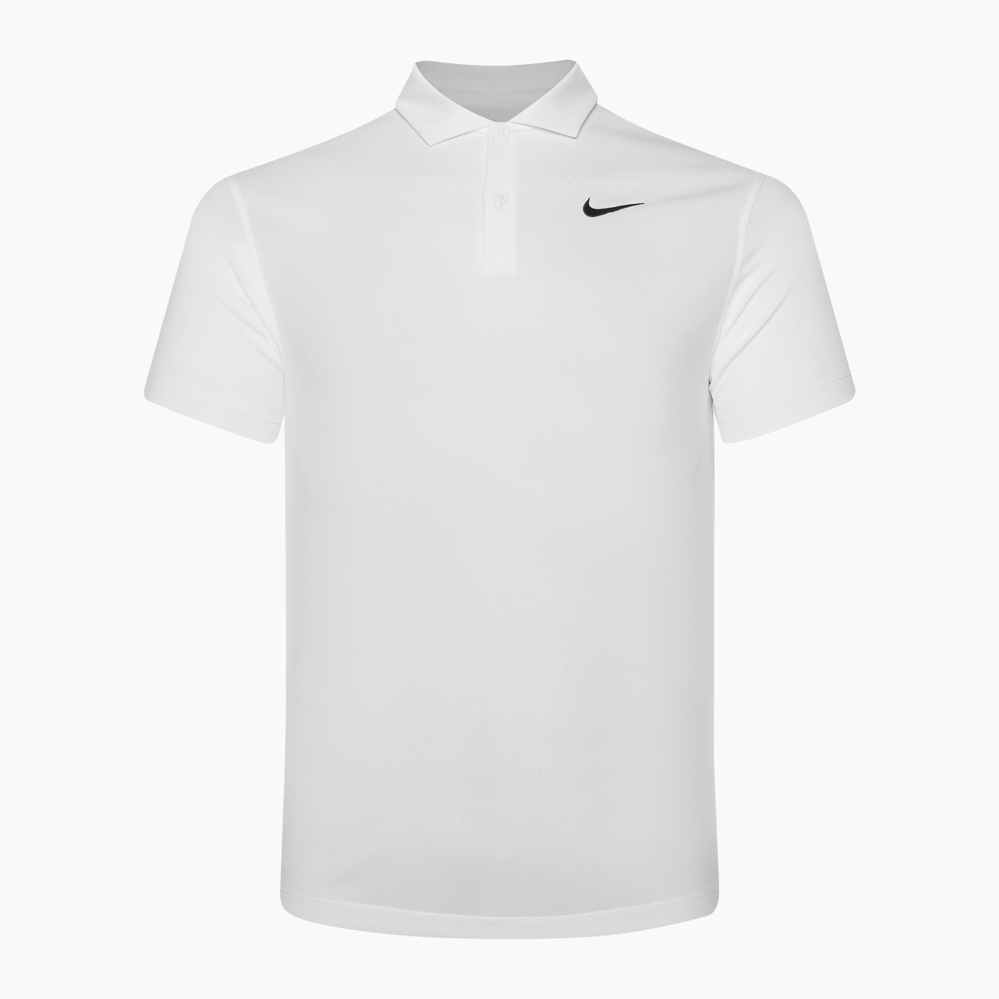 Koszulka tenisowa męska Nike Court Dri-Fit Polo Solid white/black 