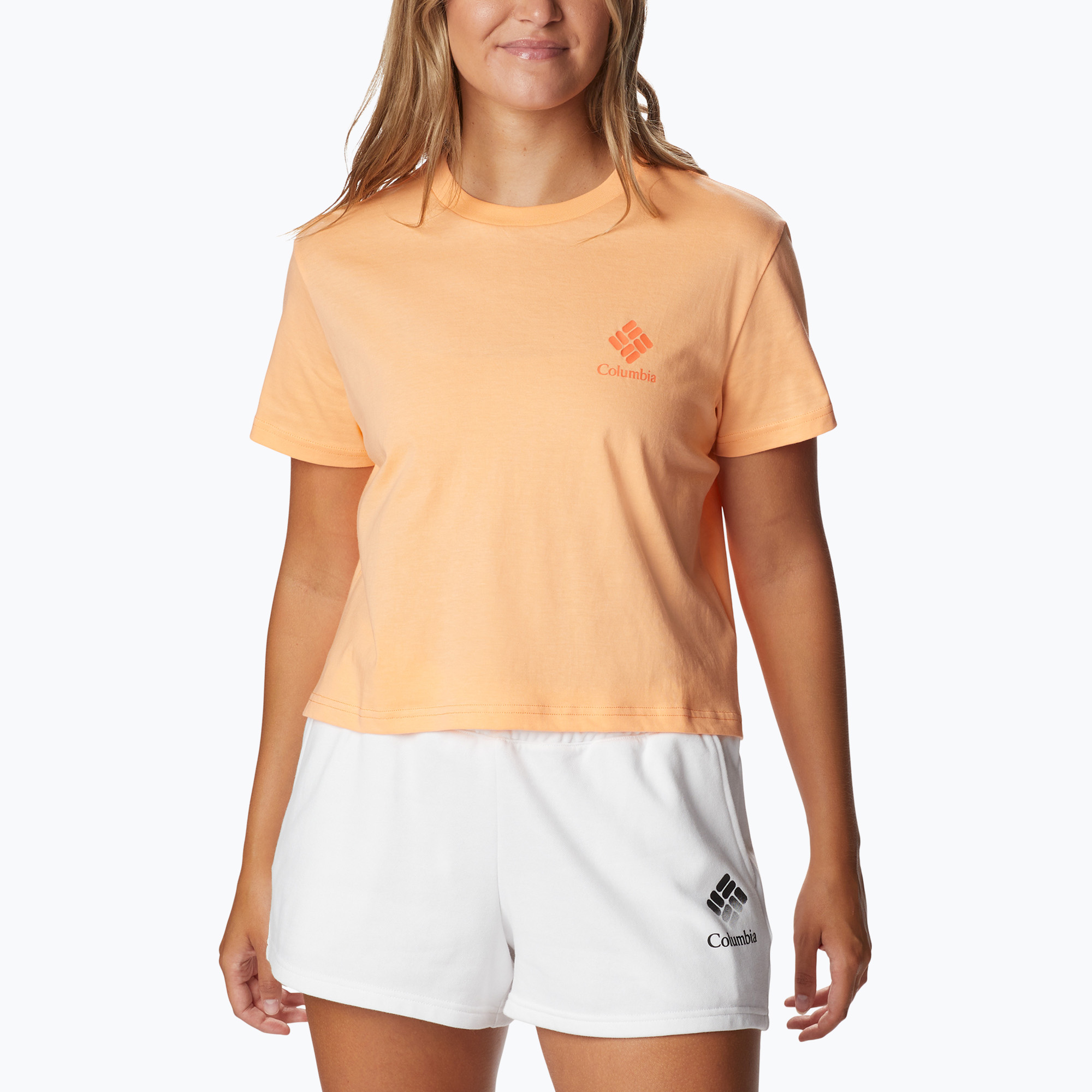 Columbia dámske tričko North Cascades Cropped orange 1930051826 (North Cascades Cropped 1930051)