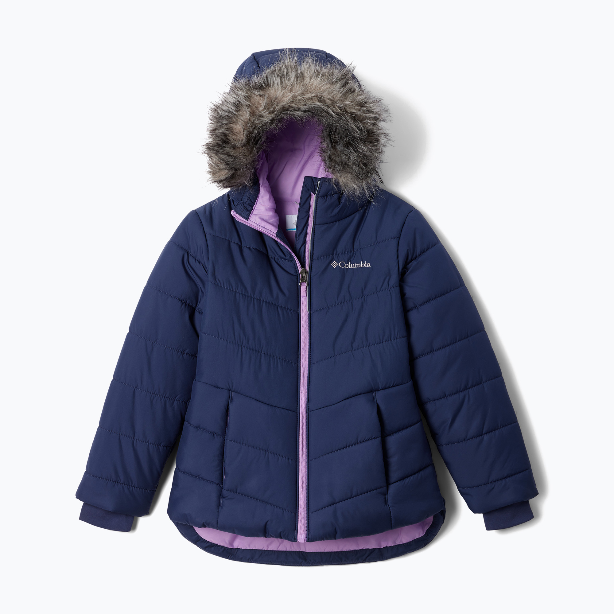 Columbia Katelyn Crest II Piumino da bambino con cappuccio notturno (S) (Katelyn Crest II Hooded 2050311466)
