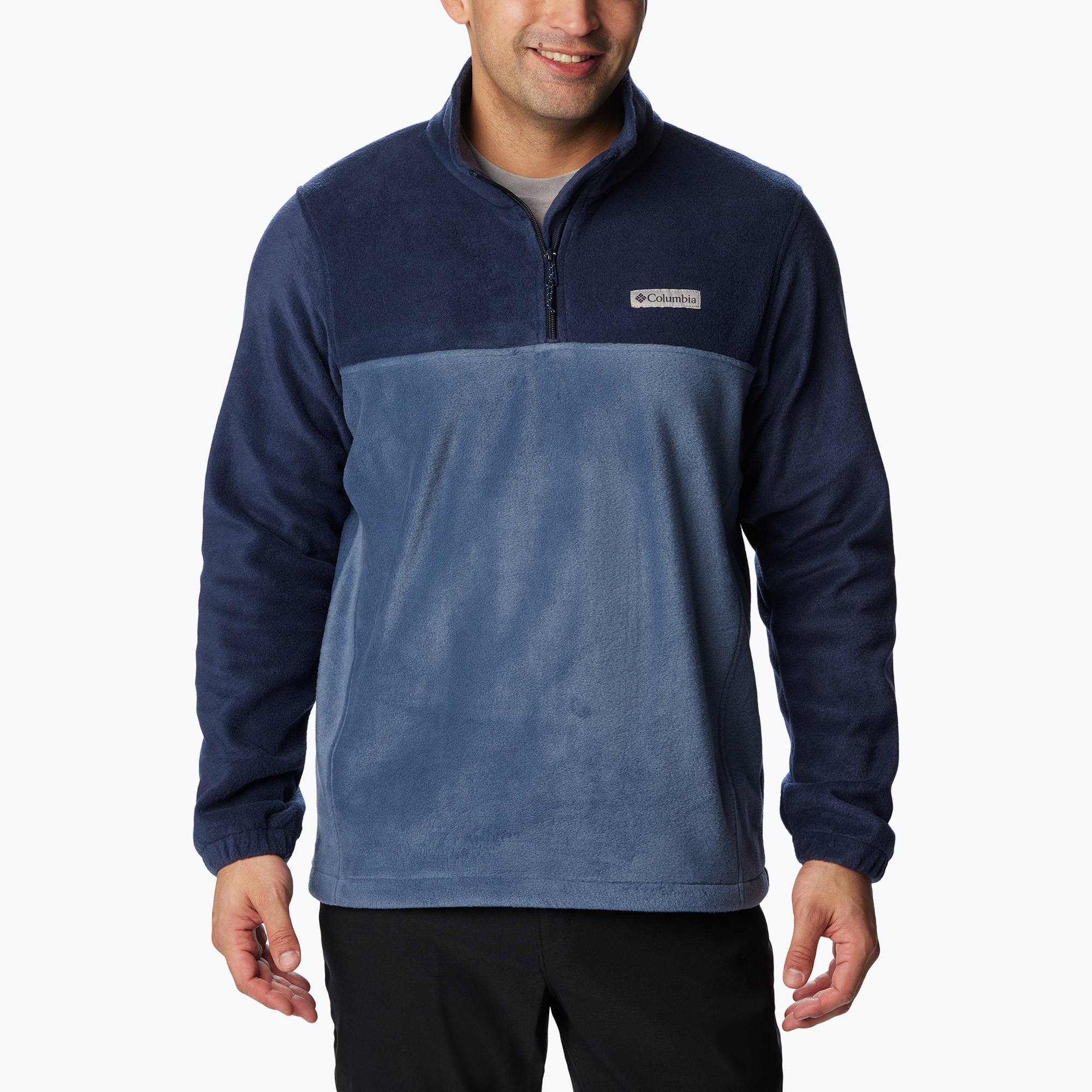 Bluza męska Columbia Steens Mountain Half Zip ollegiate navy/dark mountain 