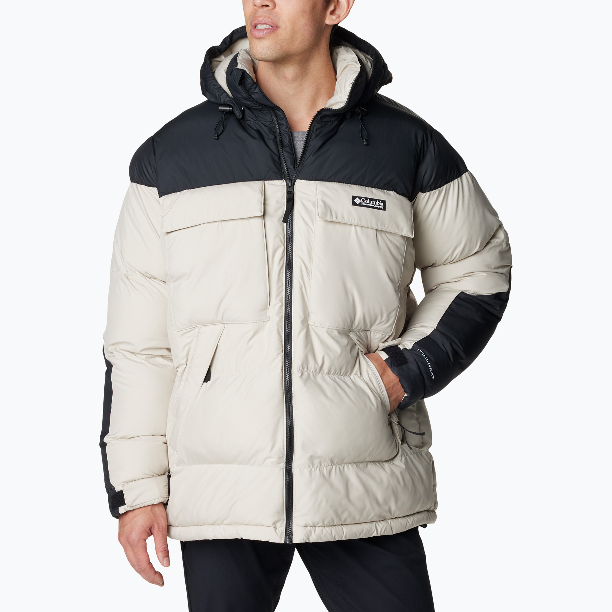 Kurtka męska Columbia Ballistic Ridge Oversized dark stone/black 
