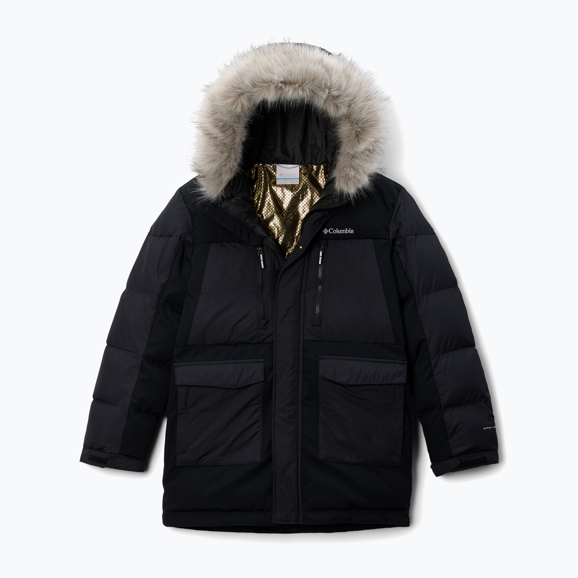 Kurtka ocieplana dziecięca Columbia Boy's Marquam Peak Fusion II 2024 black 