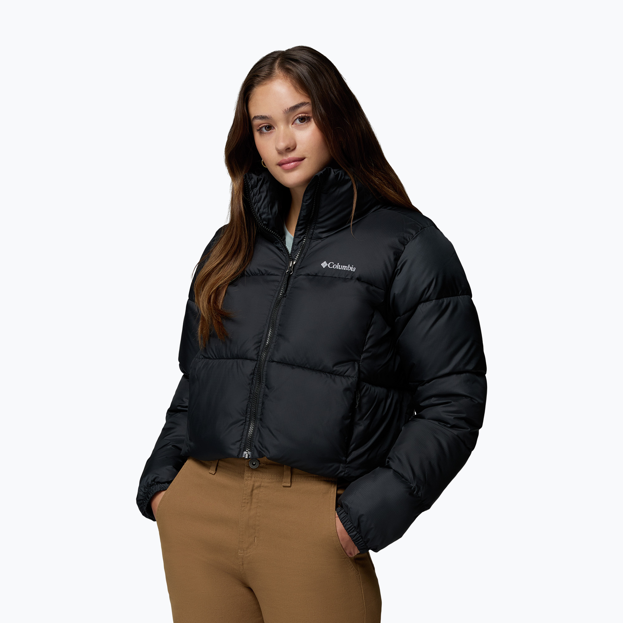 Kurtka ocieplana damska Columbia Puffect II Cropped black 