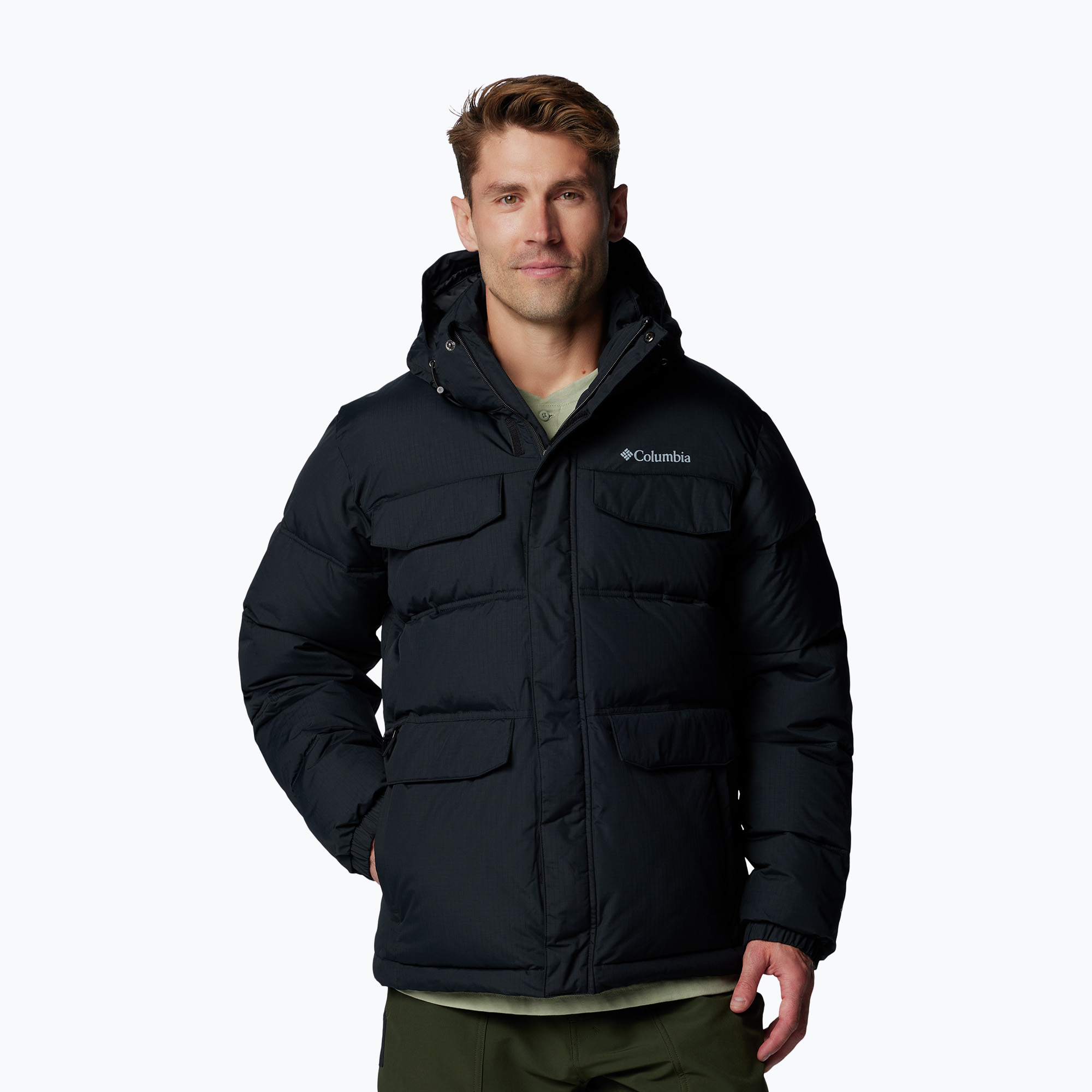 Kurtka ocieplana męska Columbia Landroamer Puffer black 