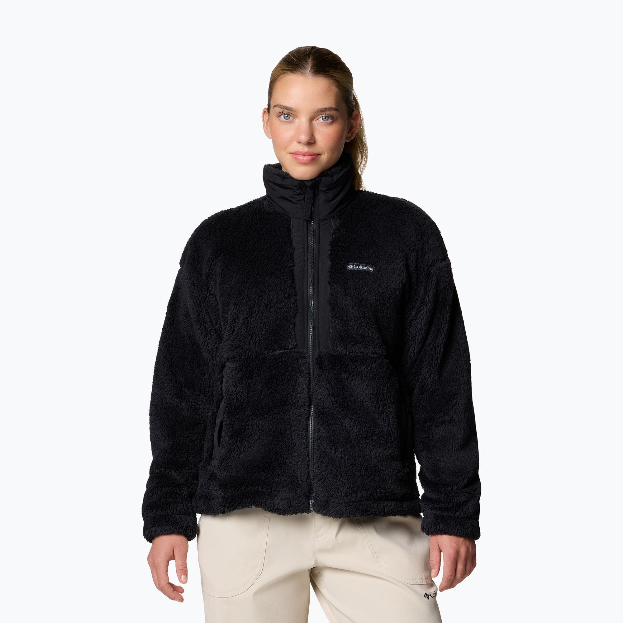 Bluza damska Columbia Boundless Discovery Sherpa Full Zip II black 